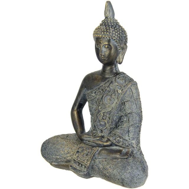 I.GE.A. Dekofigur »Buddha Figur sitzend meditierend Statue Figuren  Skulptur«, Garten-Figur Wohnaccessoire kaufen | BAUR