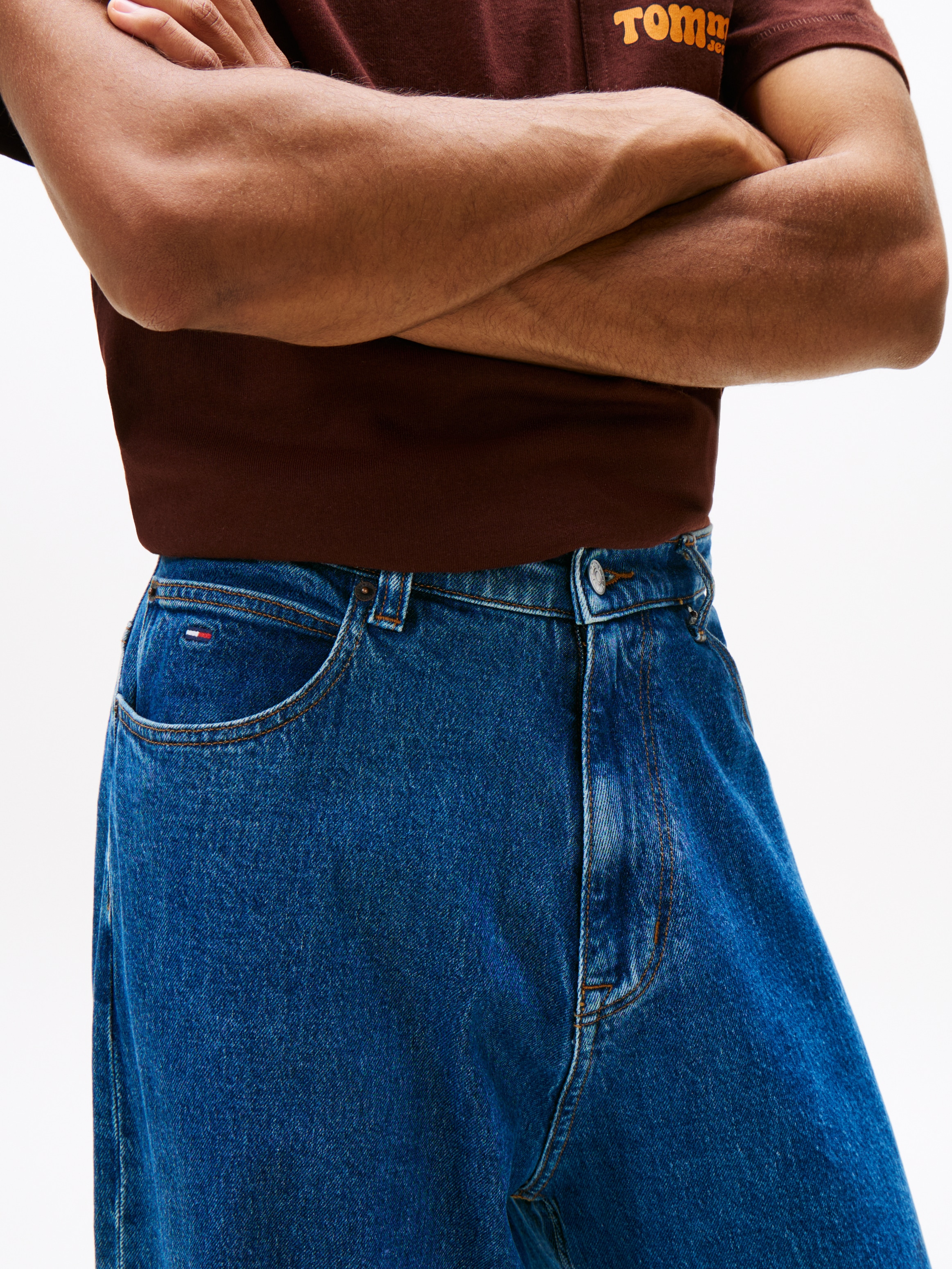 Tommy Jeans Gerade Jeans "Theo Baggy Jeans", Straight fit günstig online kaufen