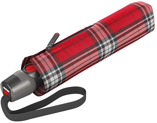 BAUR Check kaufen Knirps® Red Taschenregenschirm Duomatic, | Navy« Medium »T.200 &