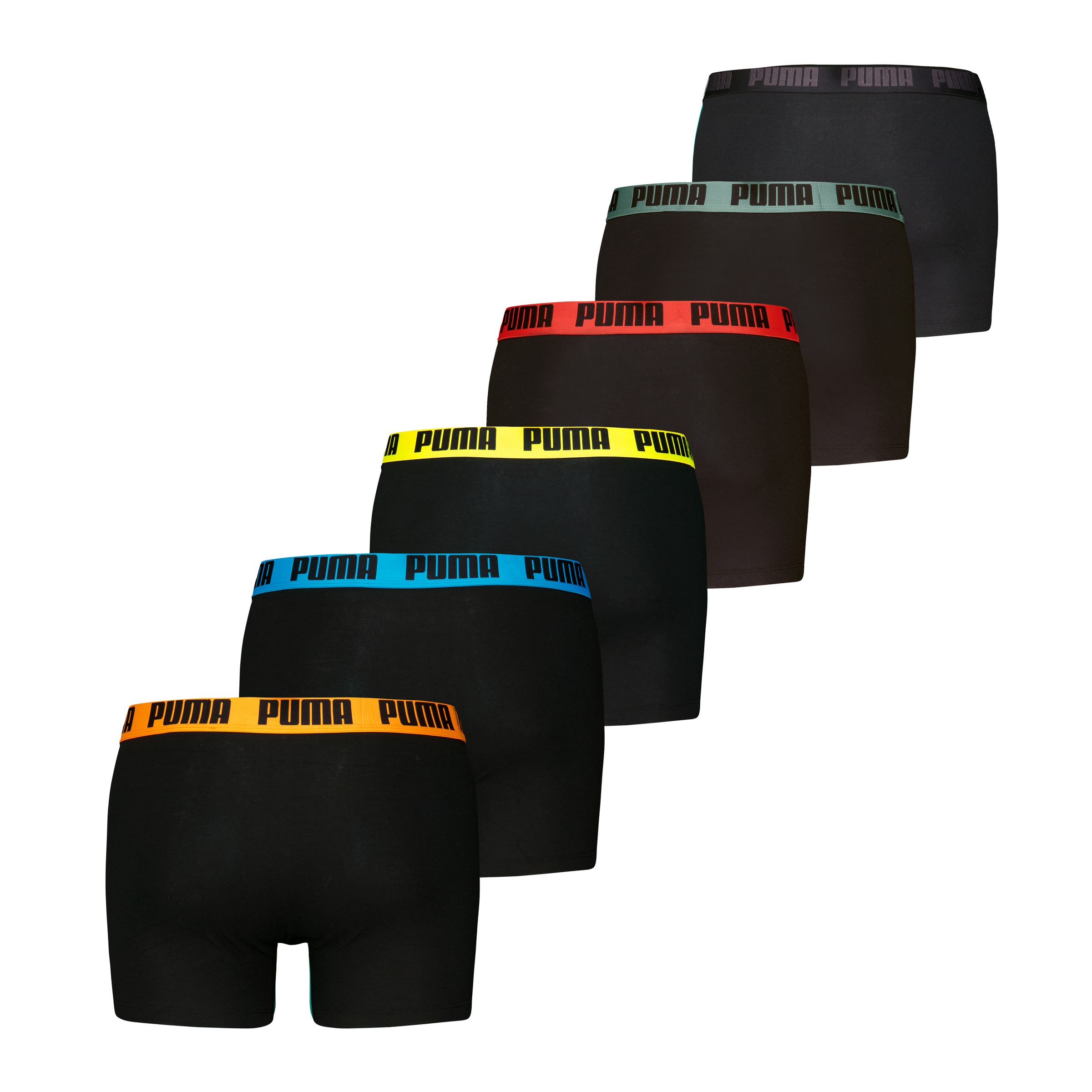 PUMA Boxershorts "PUMA MEN EVERYDAY BOXER 6P ECOM", (6er Pack), Elastischer günstig online kaufen