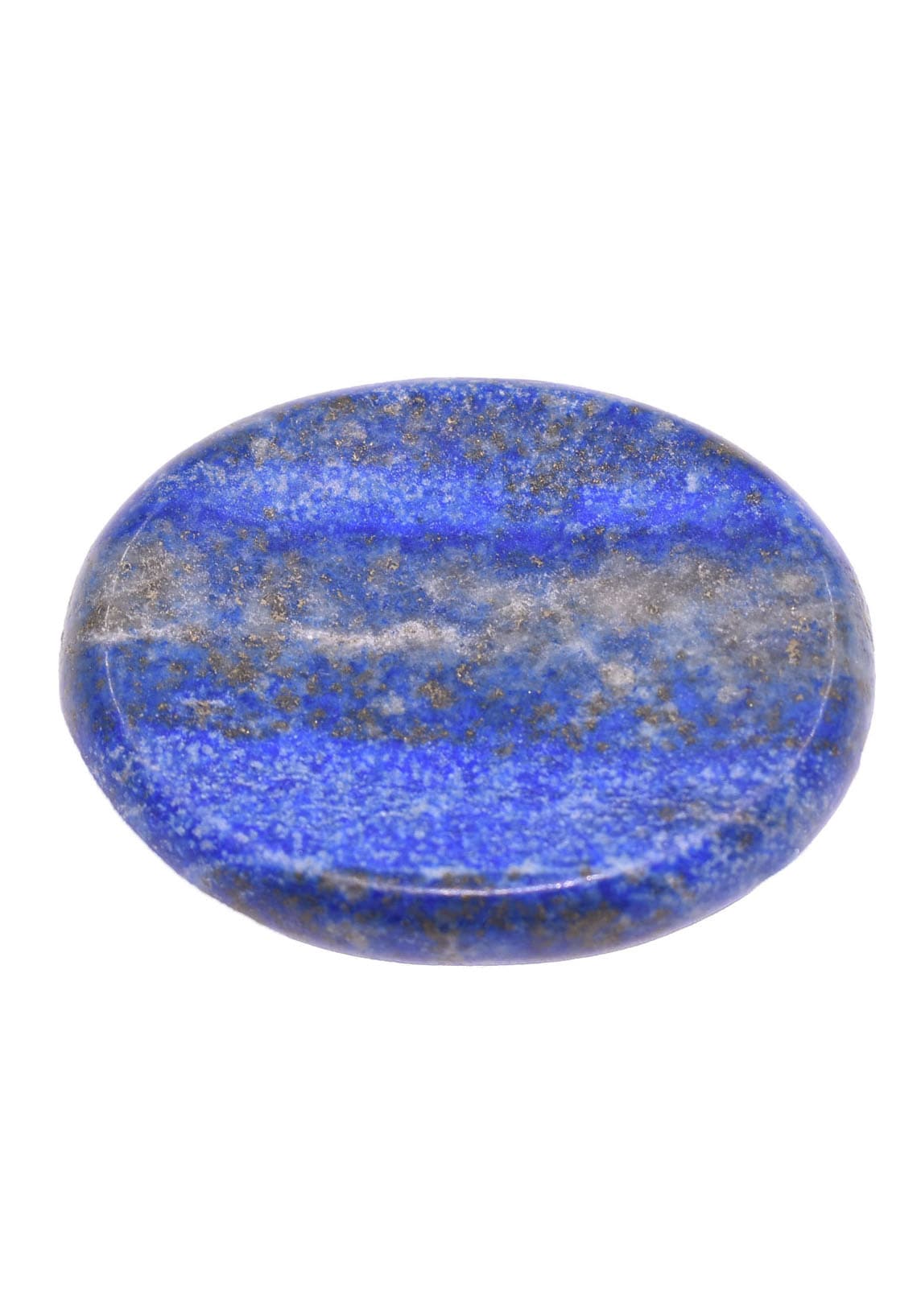 Firetti Edelstein »Schmuck Geschenk Daumenstein / Worry Stone / Yogastein«, (1 St.), Lapislazuli