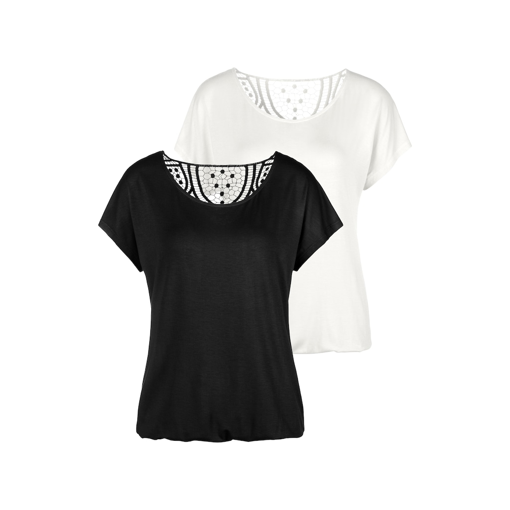 Vivance T-Shirt, (2er-Pack)