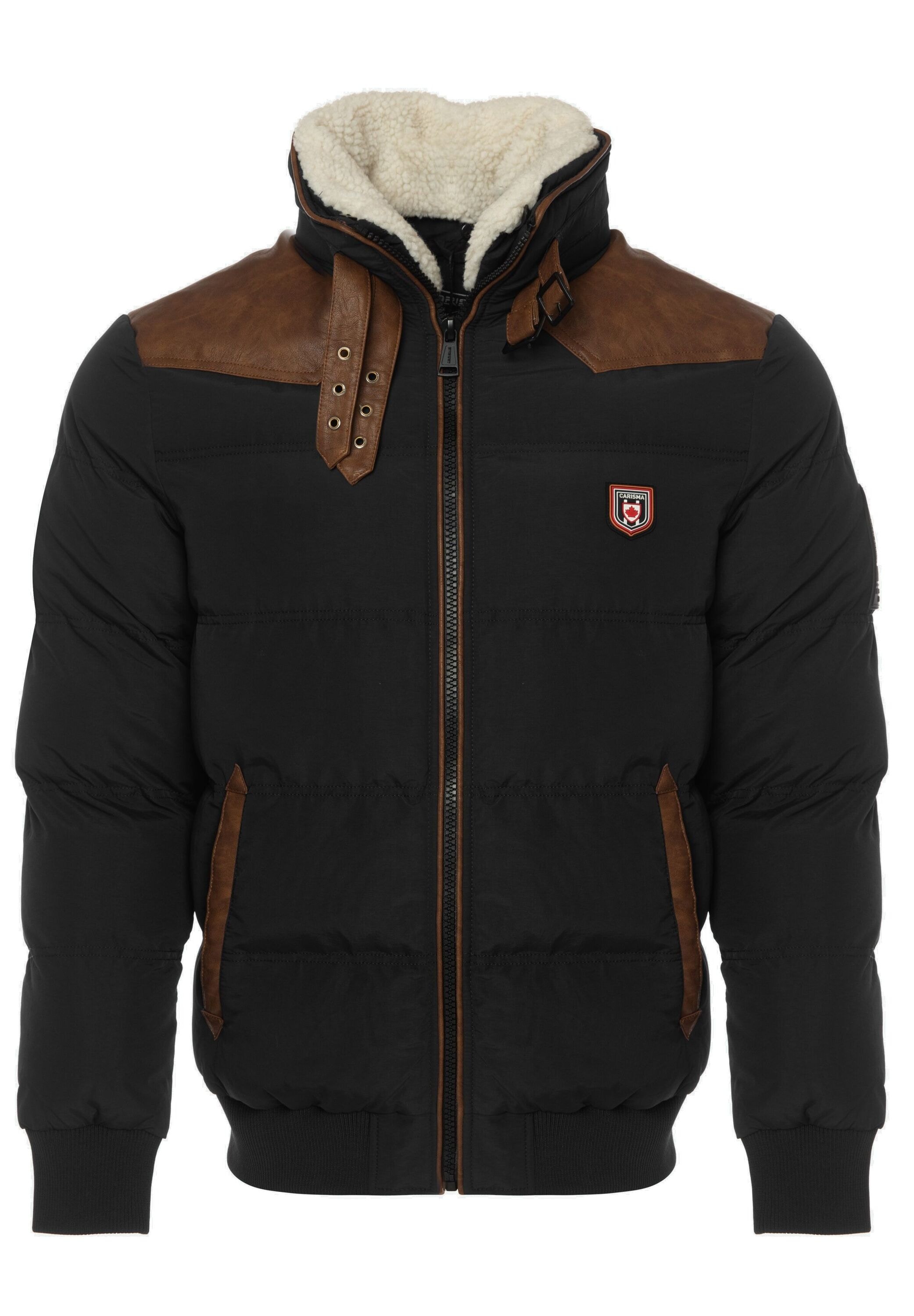 CARISMA Bikerjacke "CARISMA Jacke 1215 Winterjacke" ohne Kapuze in Biker-Look