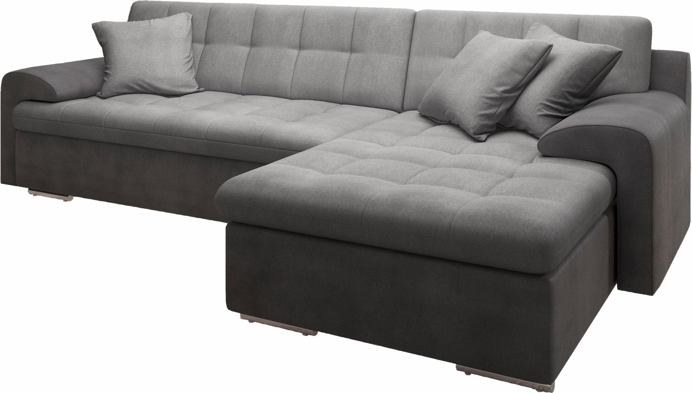 TRENDMANUFAKTUR Ecksofa "Rave II, L-Form", wahlweise mit Bettfunktion günstig online kaufen