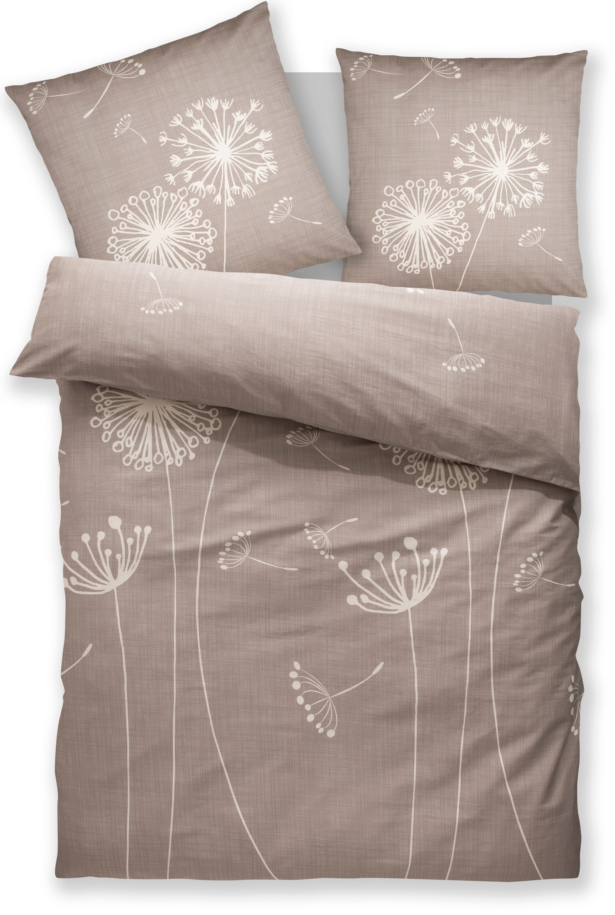 OTTO home Bettwäsche "Soucy" 2 Stk. tlg. ab Gr. 135x200, 100% Baumwolle, Re günstig online kaufen