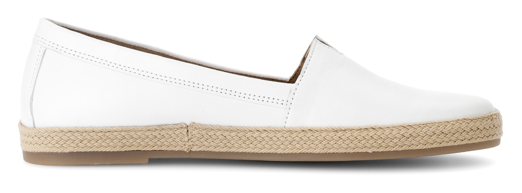 Gabor Slipper, Schlupfschuh, Bequemschuh, Flats mit jutebezogenem Plateau