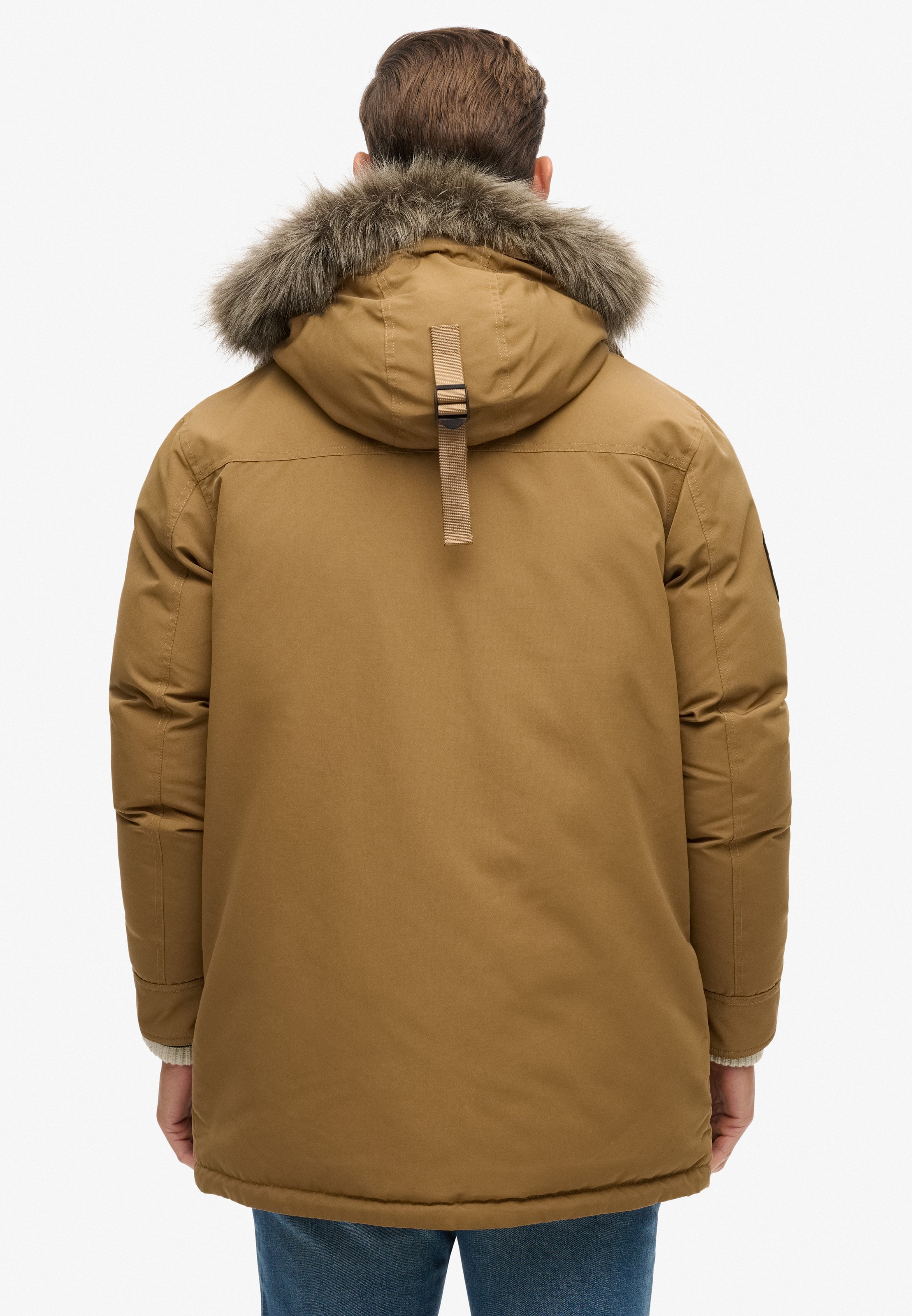 Thumbnail - Superdry Parka "EVEREST FAUX FUR PARKA JACKET" mit Kapuze Kunstfaser, loose fit