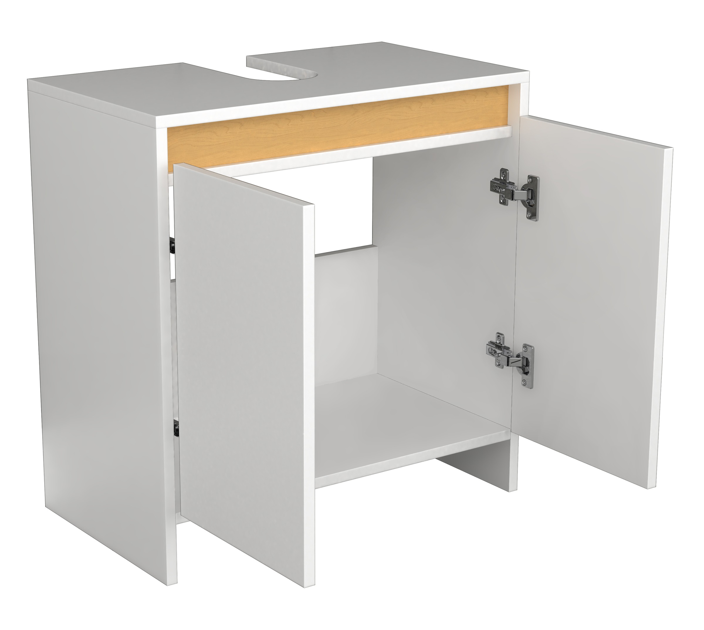 VCM Waschbeckenschrank "Holz Badmöbel Badunterschrank Waschbecken Malira" 1 Stk. tlg.