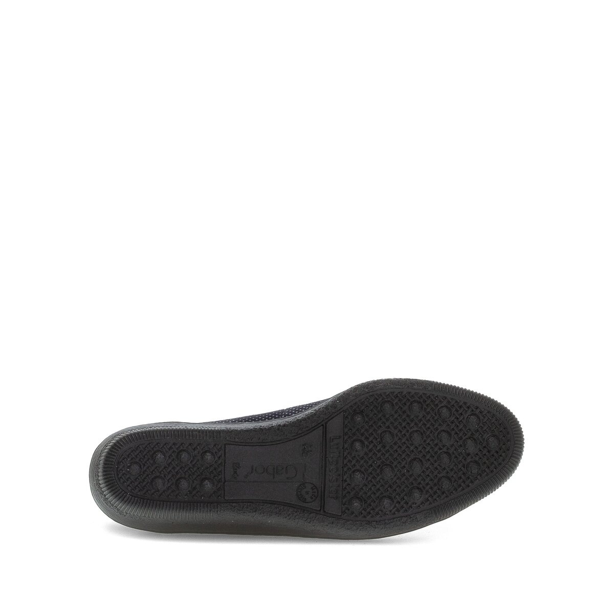 Ballerina GABOR "Sportliche Ballerina", Damen, Gr. 40,5, blau, Schuhe Ballerina 9