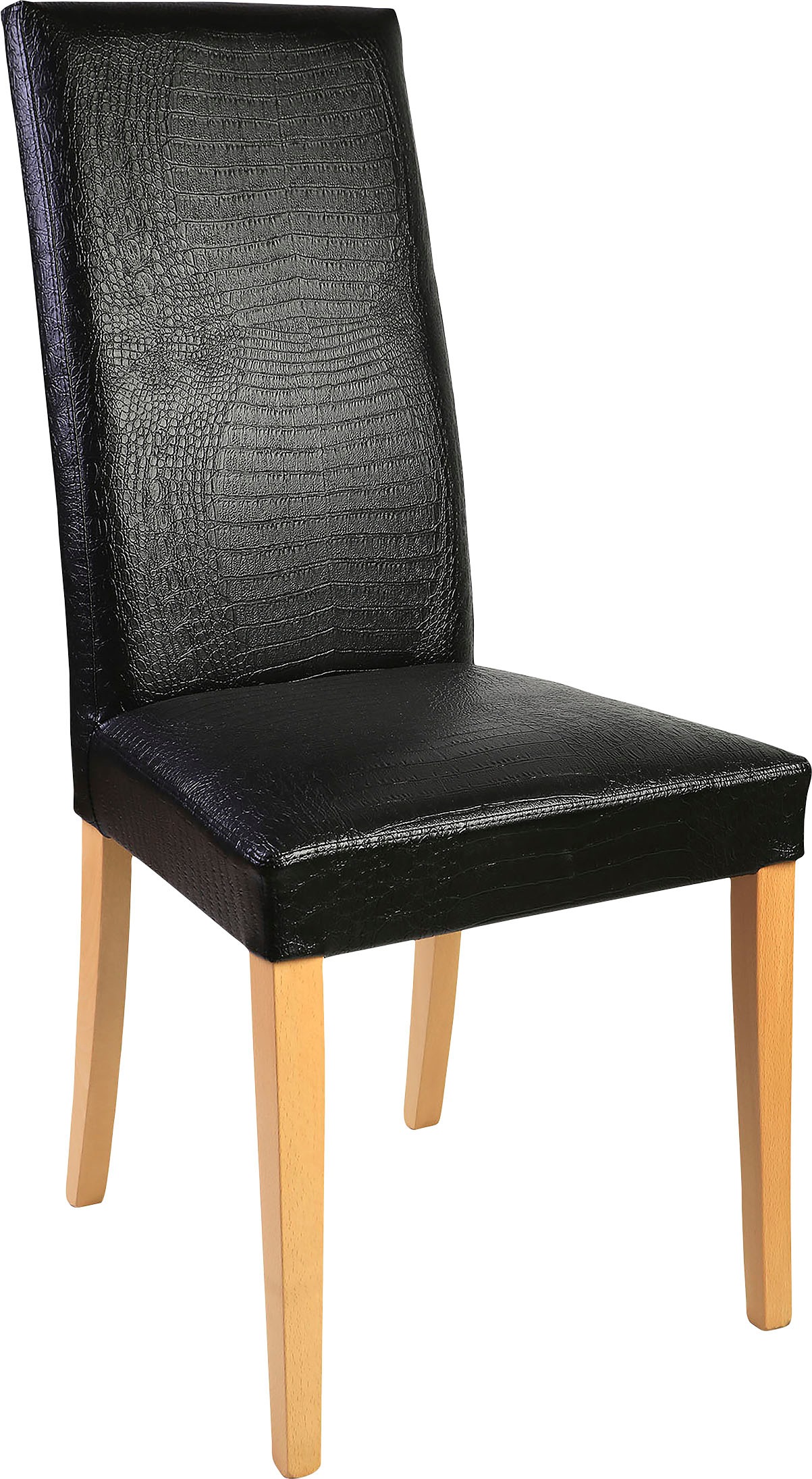 Home affaire Polsterstuhl "Java" (Set) 2 Stk.Kunstlederbezug mit Animalpräg günstig online kaufen