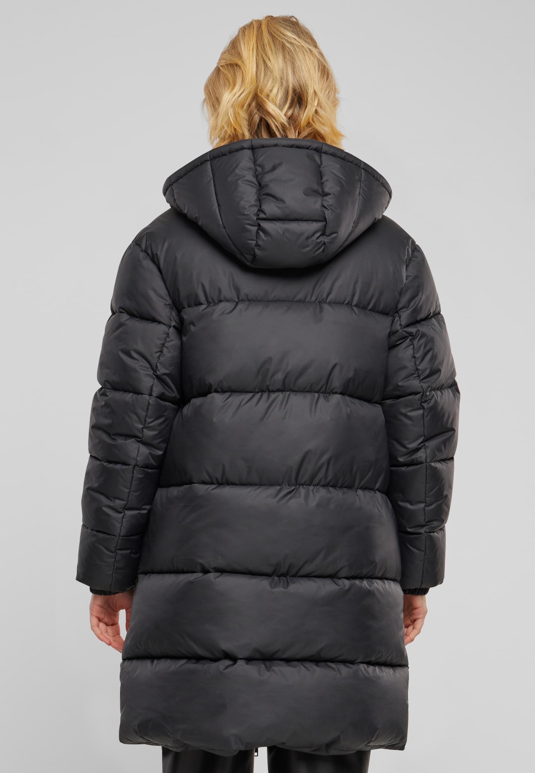 URBAN CLASSICS Winterjacke »Urban Classics Ladies Long Puffer Coat«, (1 St.), mit Kapuze