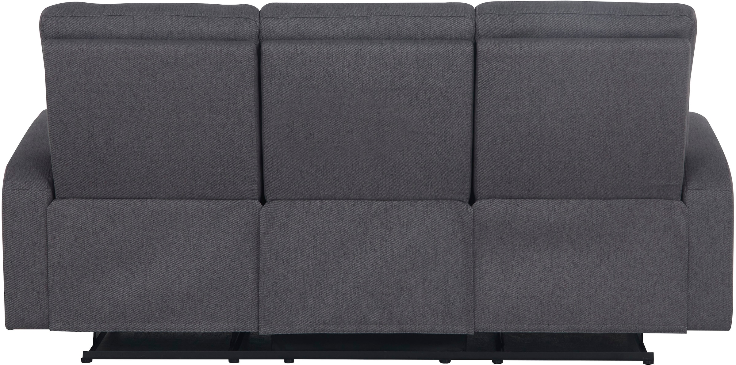 Home affaire 3-Sitzer »TOURNAY manuelle Relaxfunktion, Liegefunktion (105°-135°), Webstoff«, Reclinerfunktion in 2 Sitzen (links u. rechts)