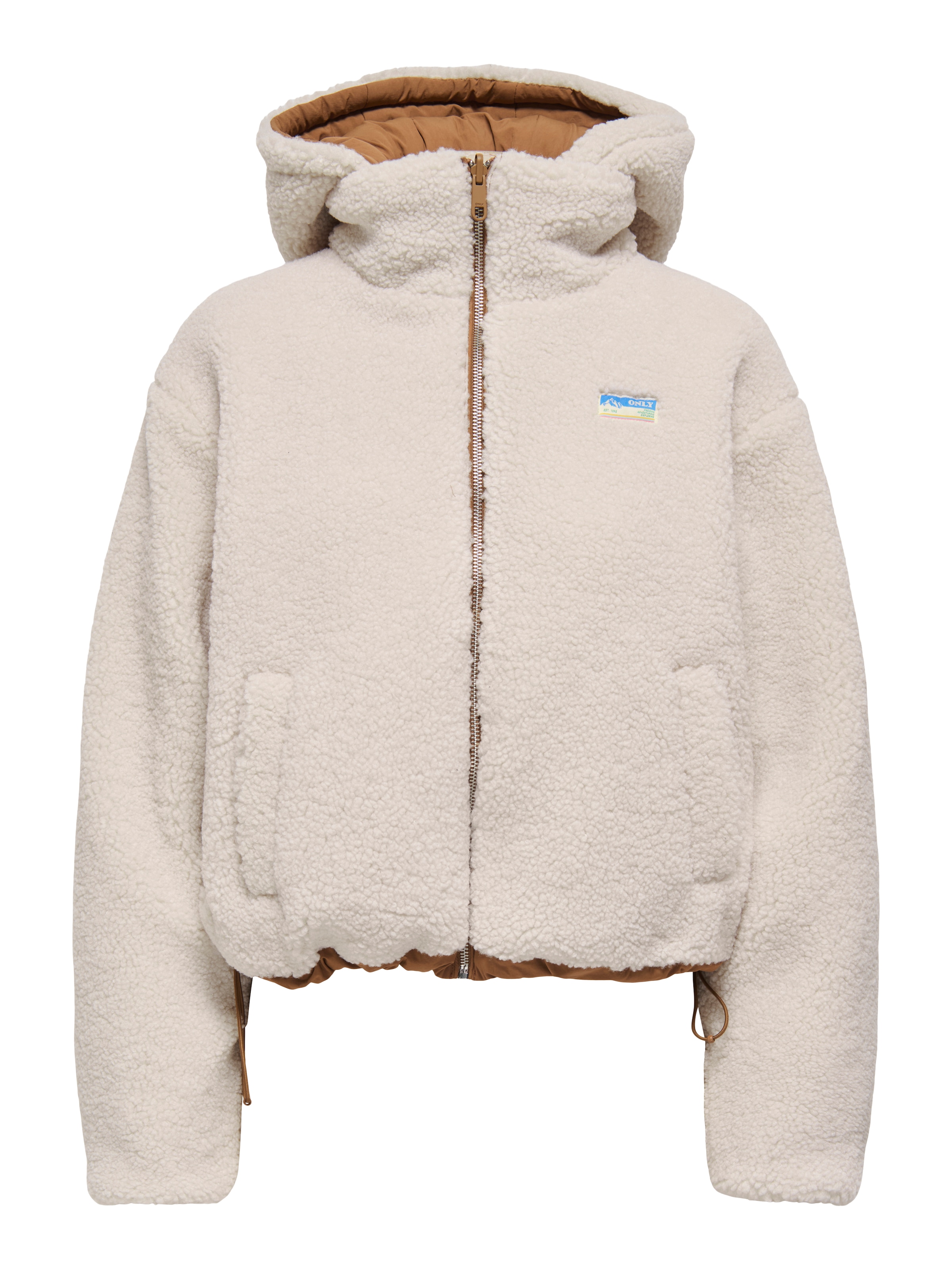 ONLY Outdoorjacke »ONLMARIA LIFE REV PUFFER JACKET CC OTW«, mit Kapuze