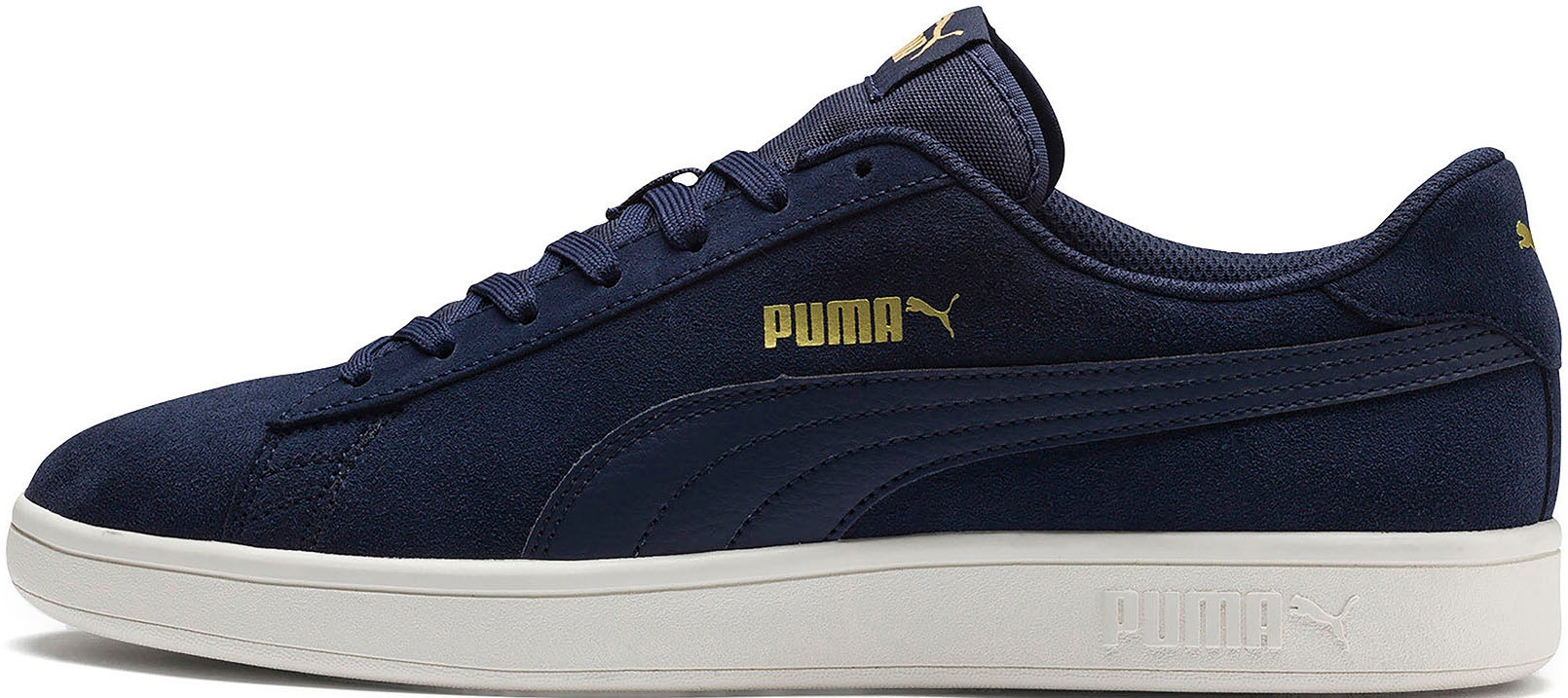 PUMA Sneaker "Puma Smash v2" aus Leder und Synthetik, atmungsaktiv, mit Sch günstig online kaufen