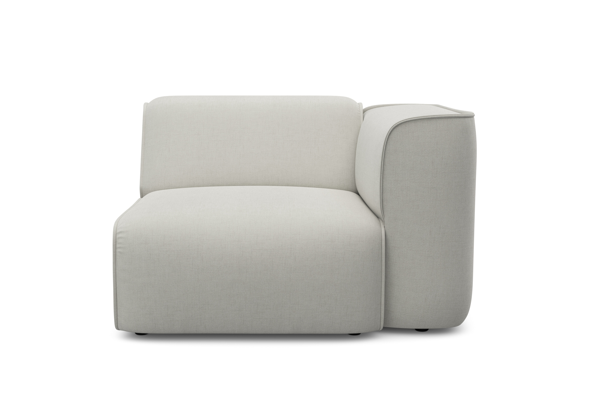 OTTO home Sessel "Sofa-Eckelement, Maße B/T/H: 109/97/46 cm" als Modul oder separat verwendbar, für individuelle Zusammenstellung