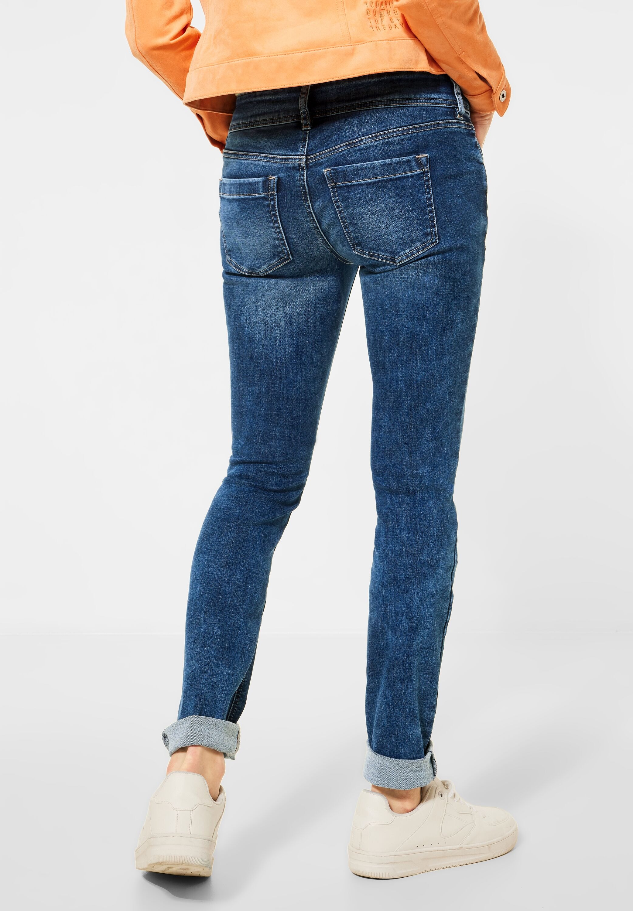 Black Friday STREET ONE Slim-fit-Jeans, 4-Pocket Style | BAUR | Stretchjeans