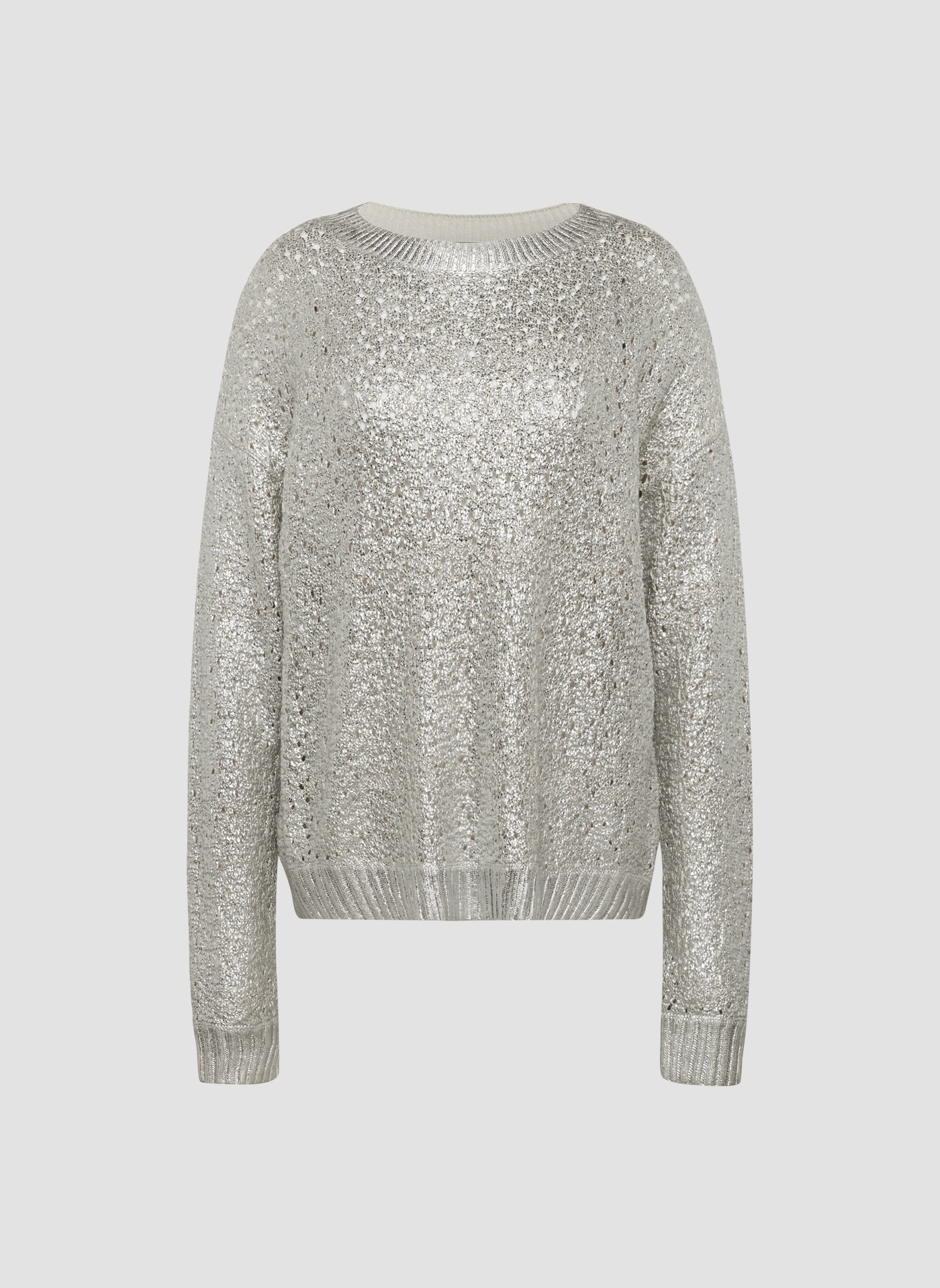 LeComte Strickpullover »LeComte Glitzernder Pullover mit metallischem Finish«