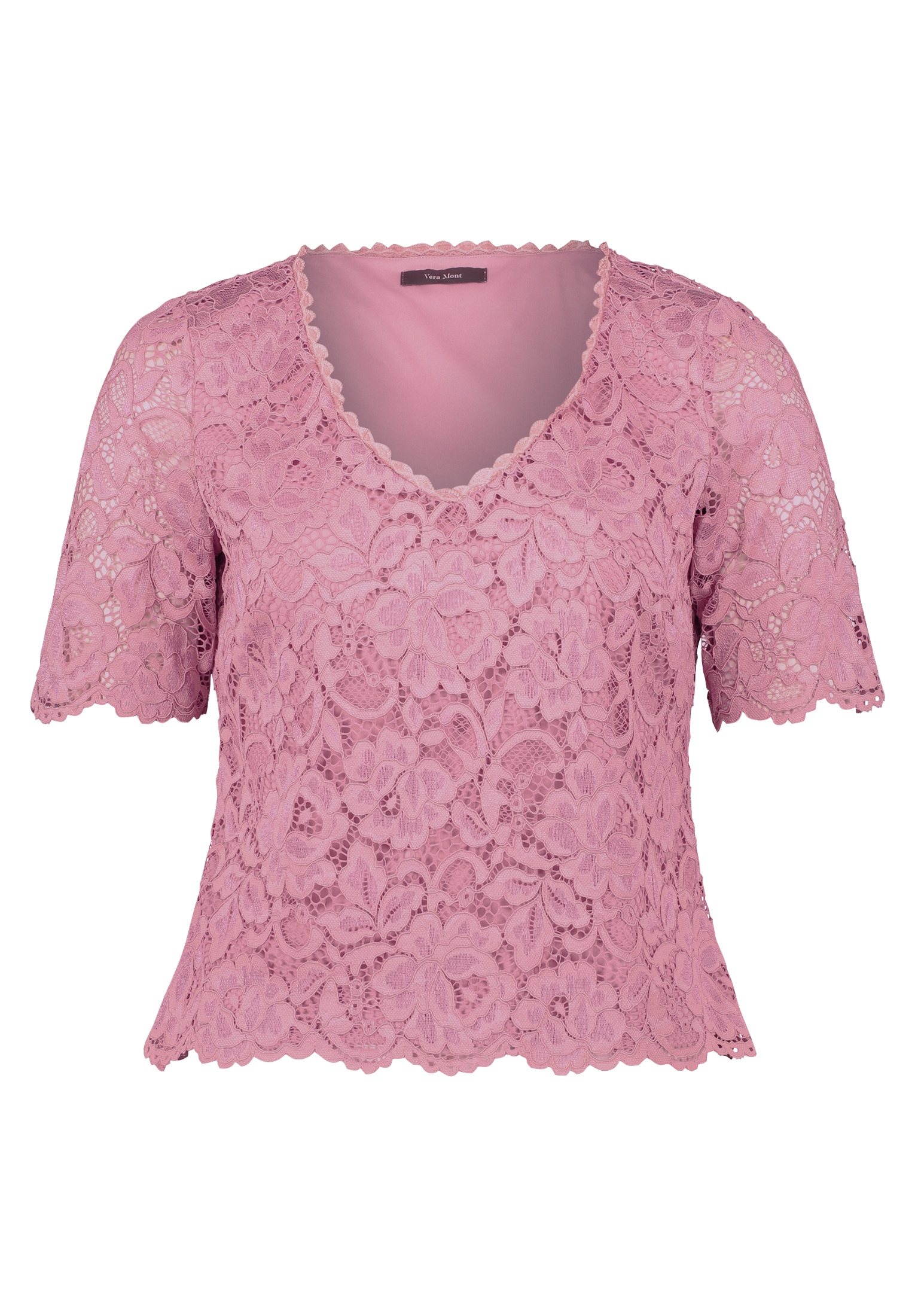 Vera Mont Spitzenbluse »Vera Mont Spitzentop mit Spitzenkante«
