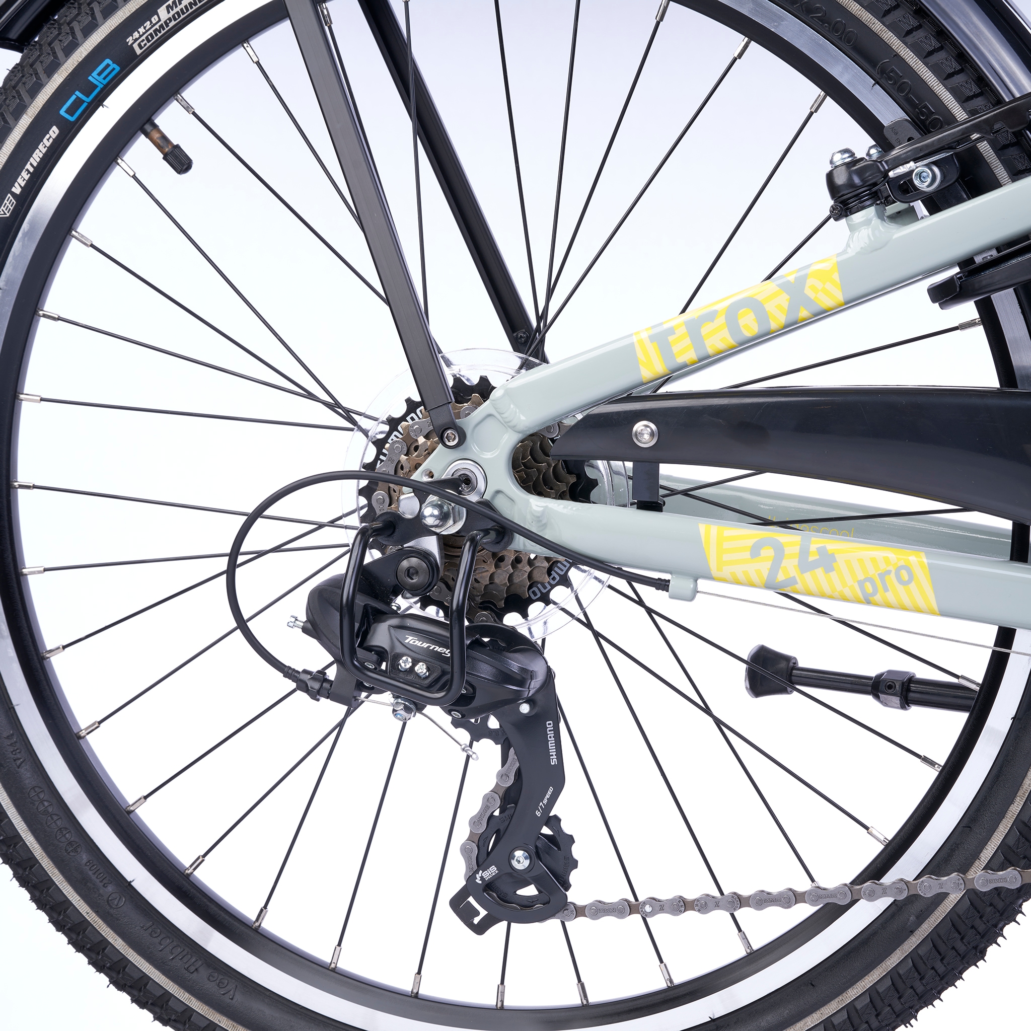 S’COOL Kinderfahrrad »S'COOL troX pro« 7 Gang Shimano Kettenschaltung