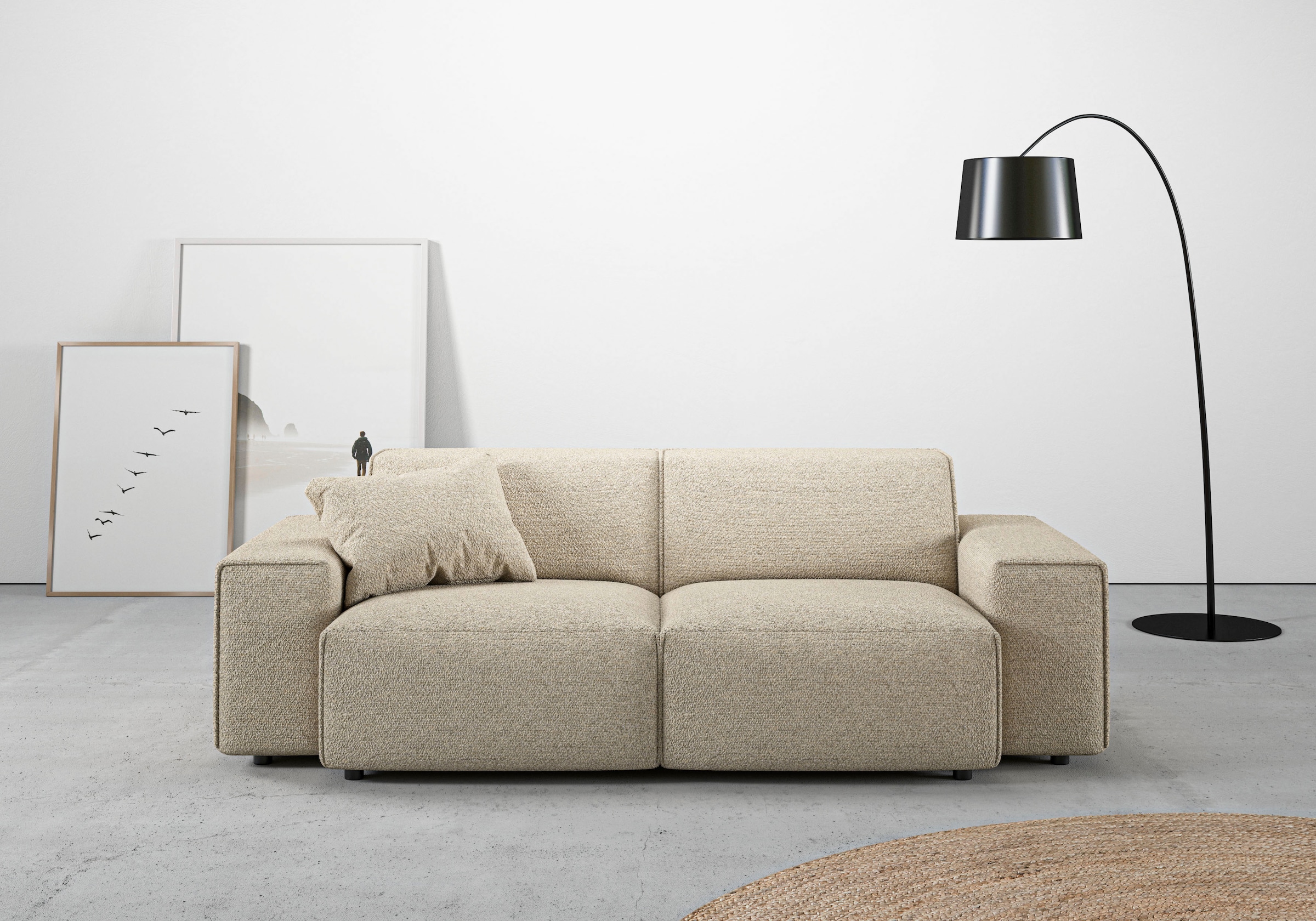 Home affaire 2,5-Sitzer "Glimminge auch in Breitcord, Feincord + Easy care- günstig online kaufen