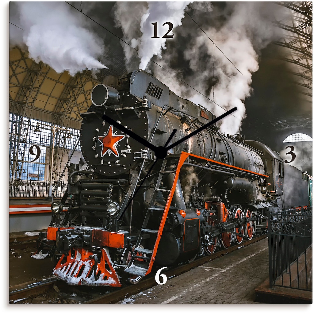 Artland Wanduhr »Dampflokomotive«