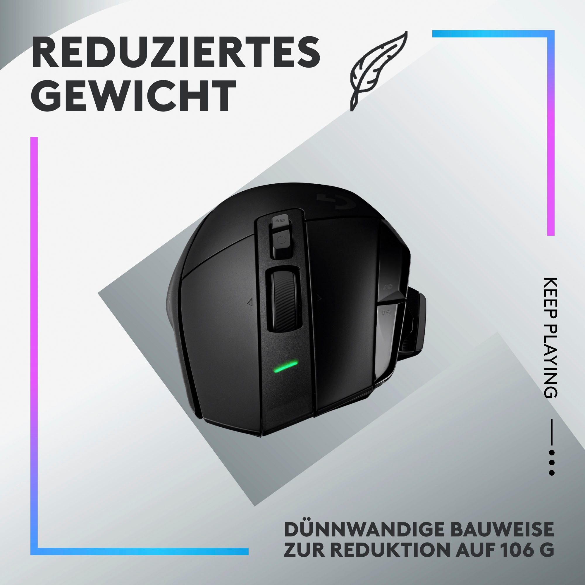 Logitech G Gaming-Maus »G502 X PLUS«, RF Wireless