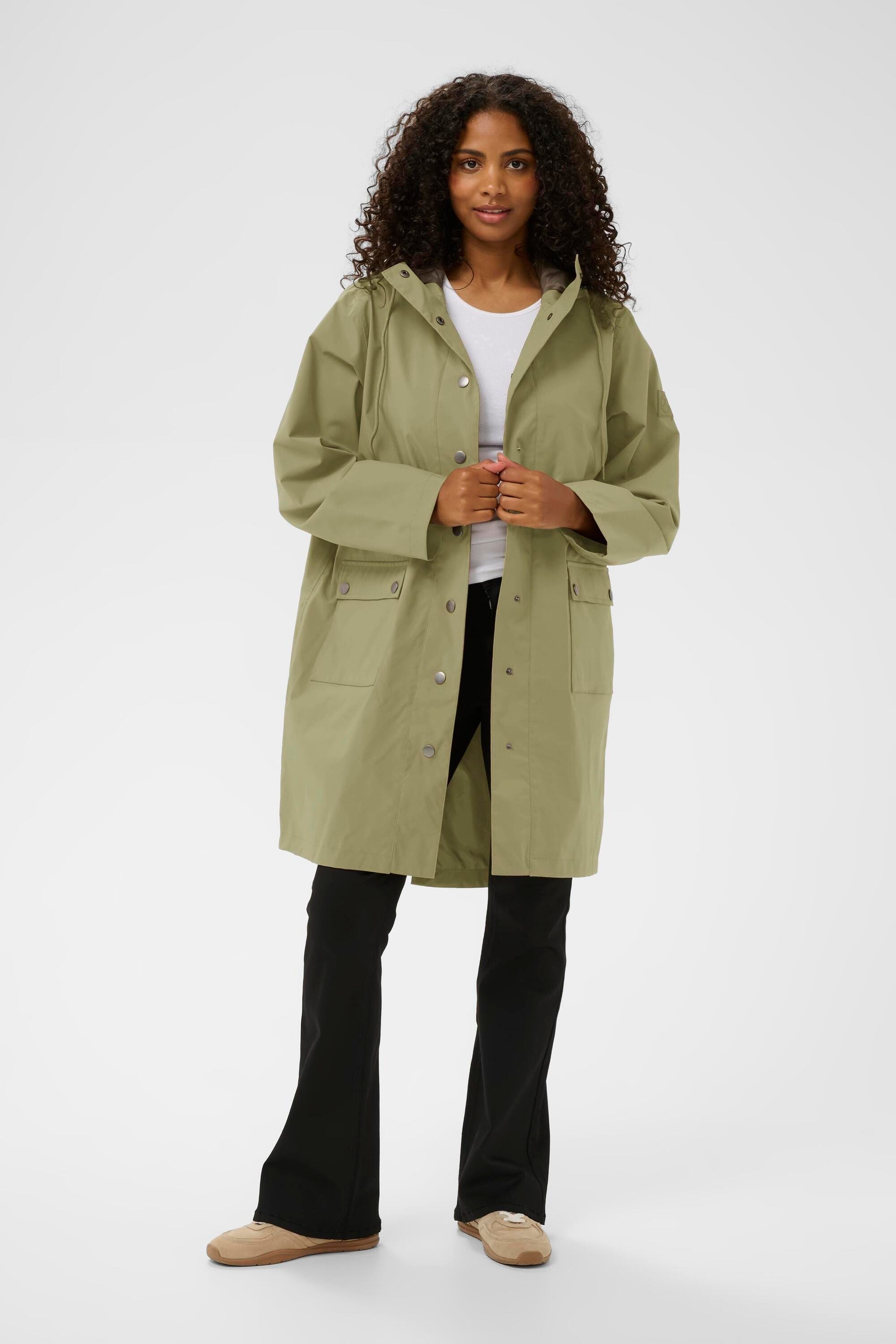 KAFFE Wintermantel »Damen Jacke KAennie«