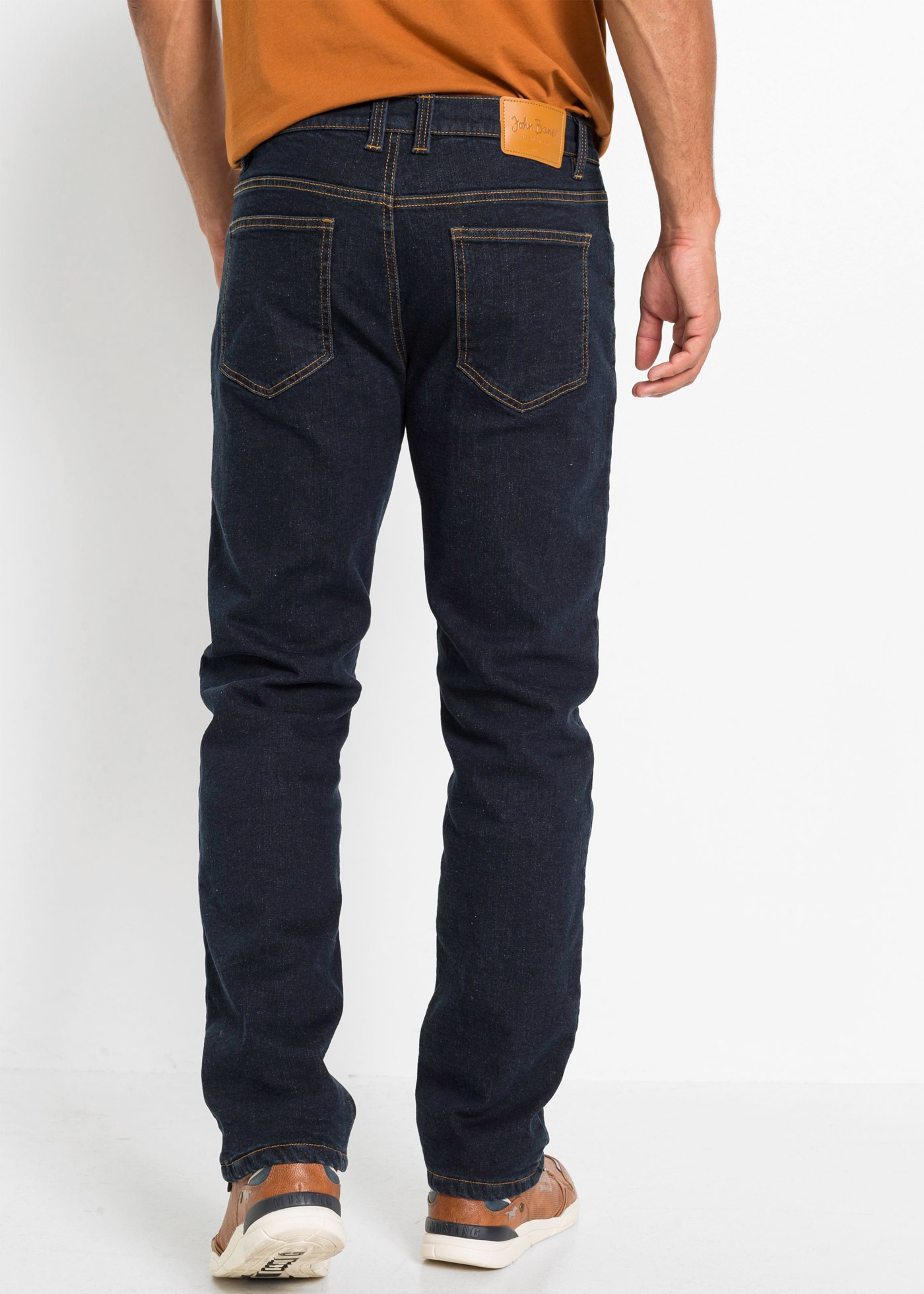bonprix Gerade Jeans "Thermo Classic Fit Stretch-Jeans mit wärmendem Fleece günstig online kaufen