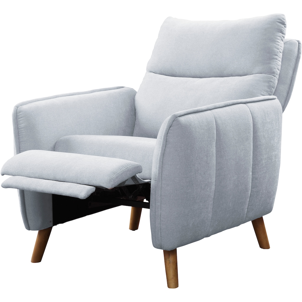 Wohnen Sessel ATLANTIC home collection Sessel »Neo«, im skandinavischem Design mit Relaxfunktion und Taschenfederkern 
