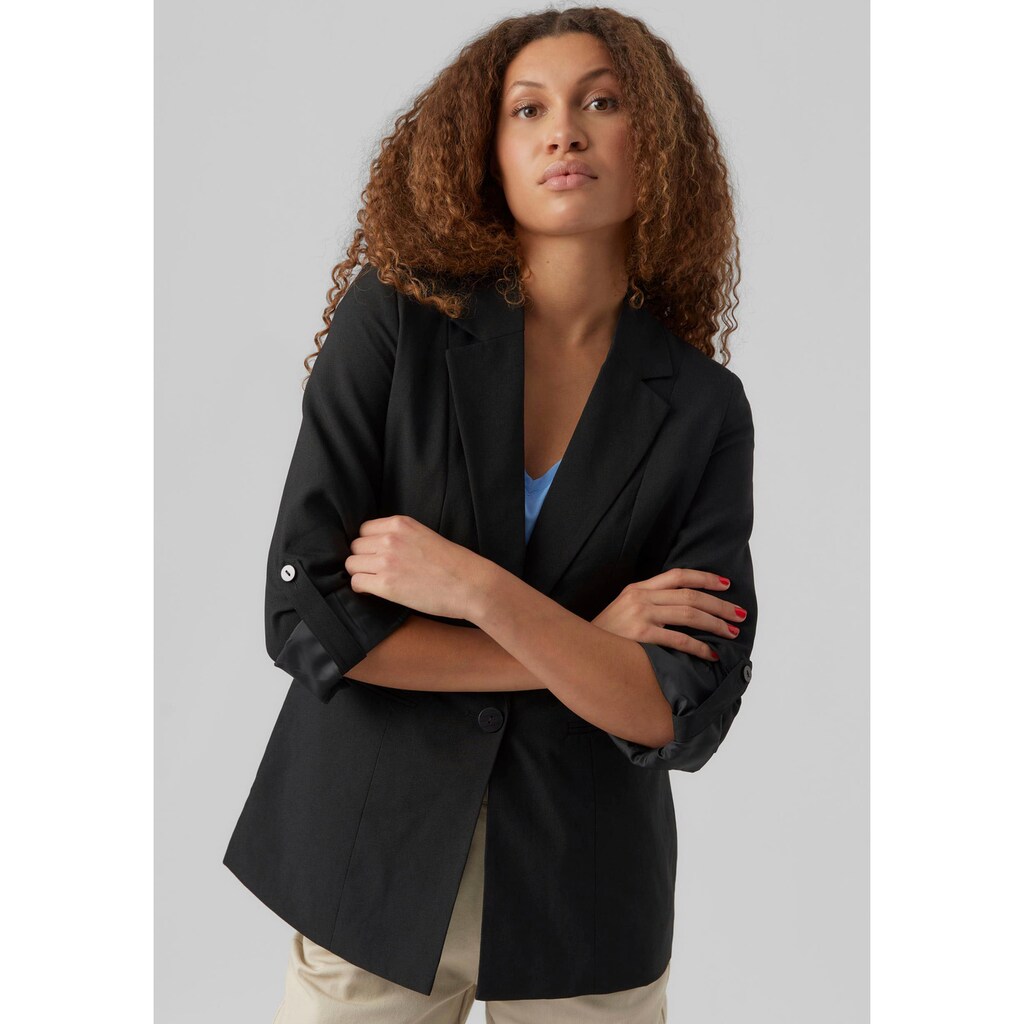 Vero Moda Longblazer »VMNOATANA LS REGULAR SOLID BLAZER«