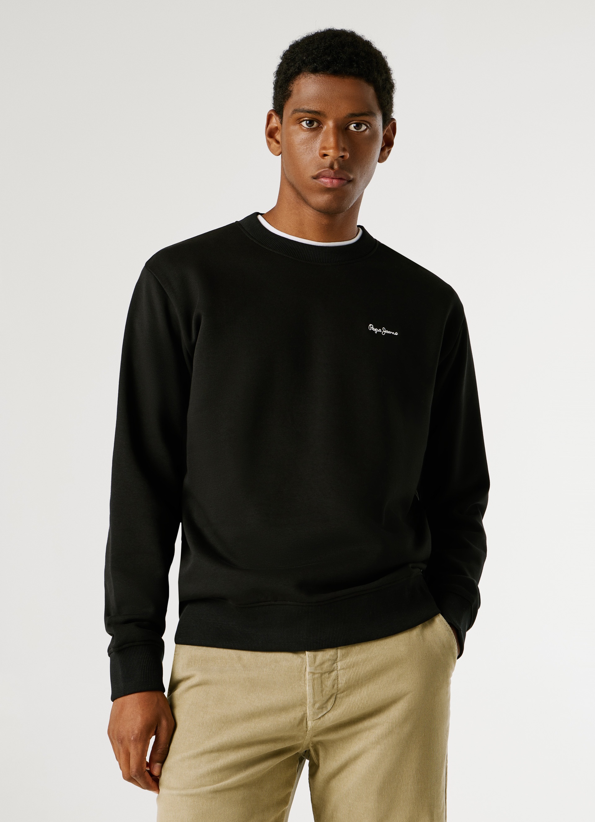 Pepe Jeans Sweatshirt "GRIFFIN CREW", mit Rundhals, Rippbündchen günstig online kaufen