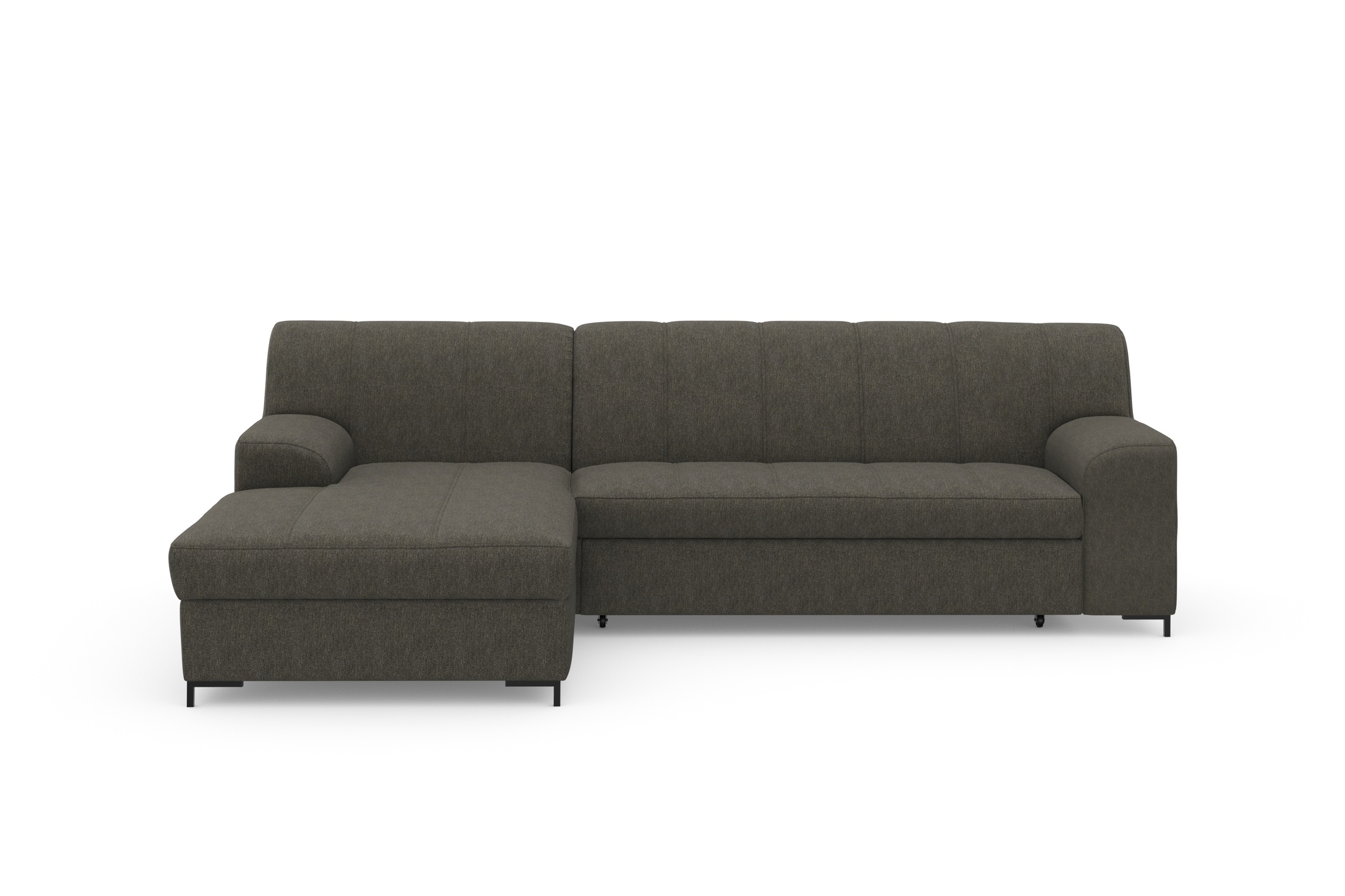 INOSIGN Ecksofa »Balme L-Form«, Inkl. Zierkissen, wahlweise mit Bettfunktion