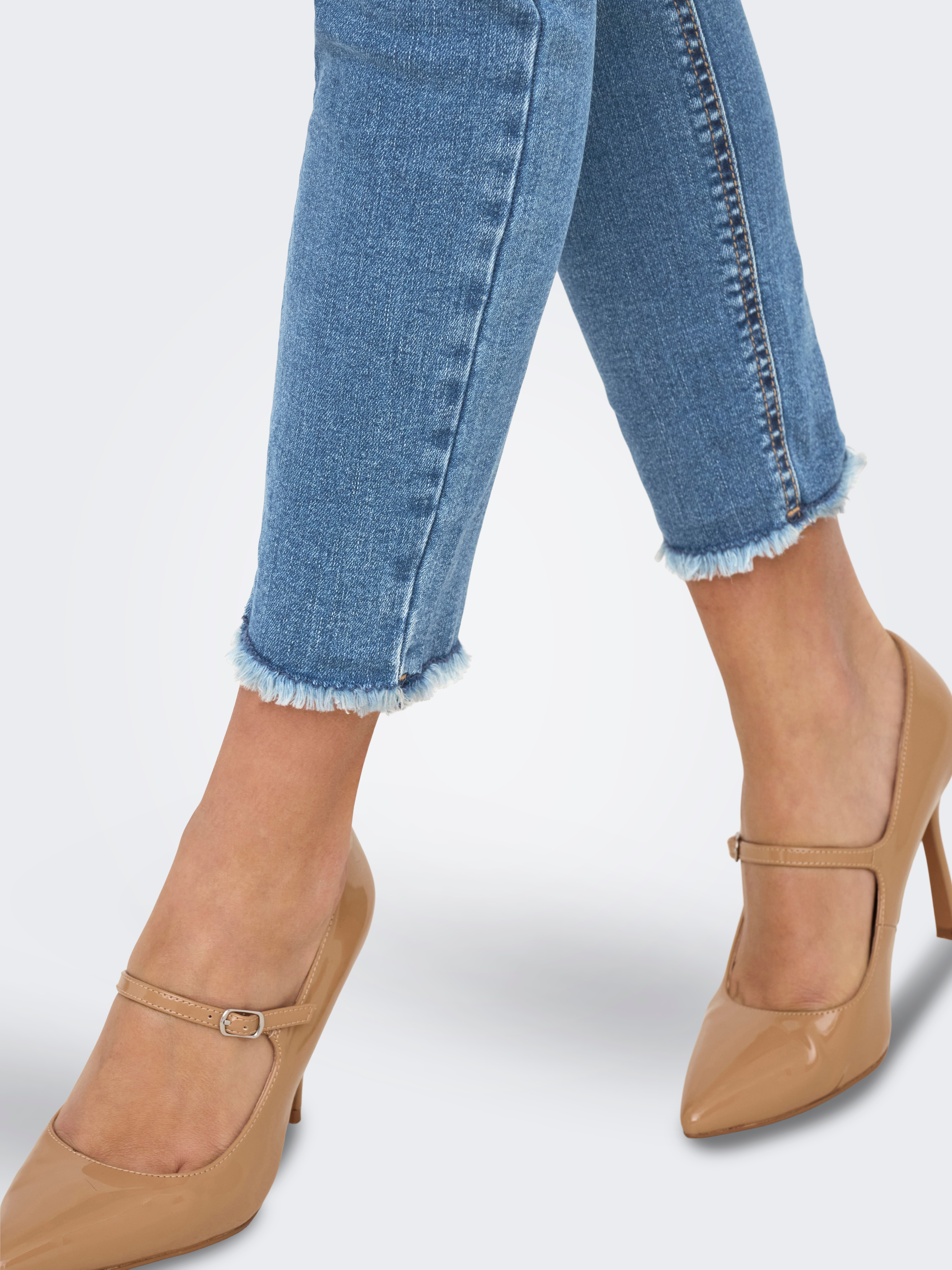 Thumbnail - ONLY Skinny-fit-Jeans "ONLBLUSH MID WAIST ANK RW SKINNY DES DNM"