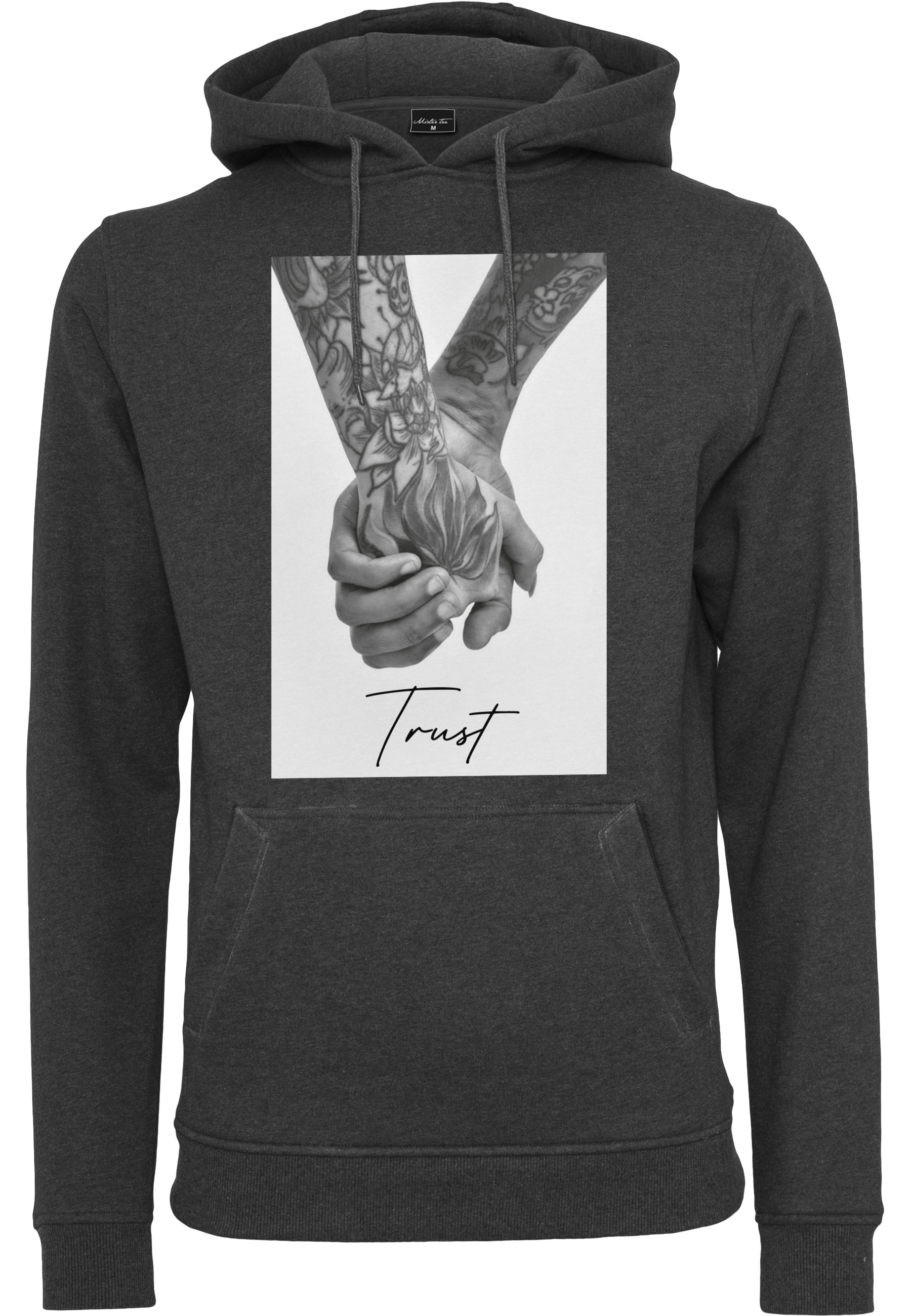 MisterTee Rundhalspullover "MisterTee Herren Trust 2.0 Hoody" 1 Stk.