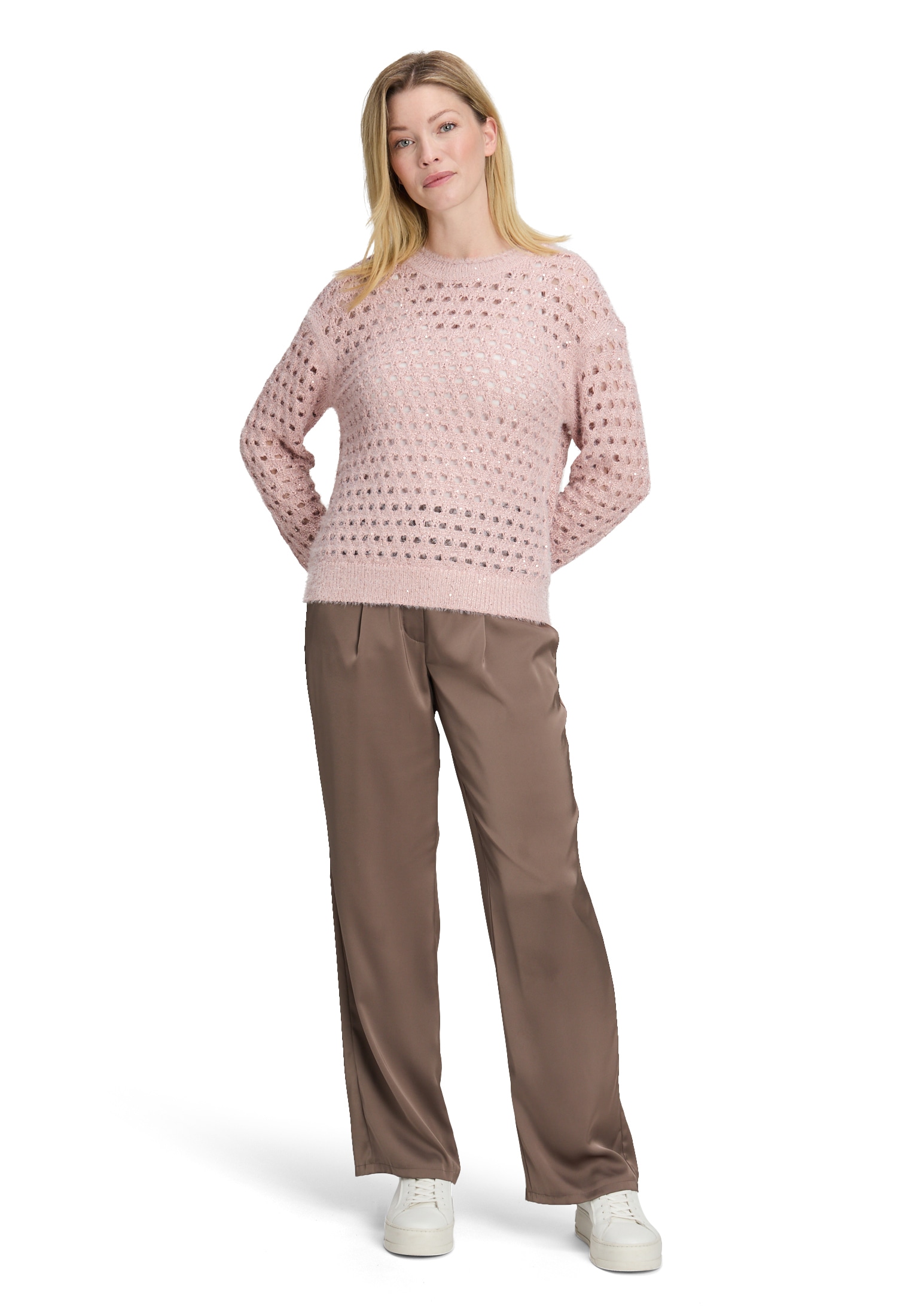Betty Barclay Strickpullover »Damen Strickpullover mit Effektgarn« 1 Stk. tlg.