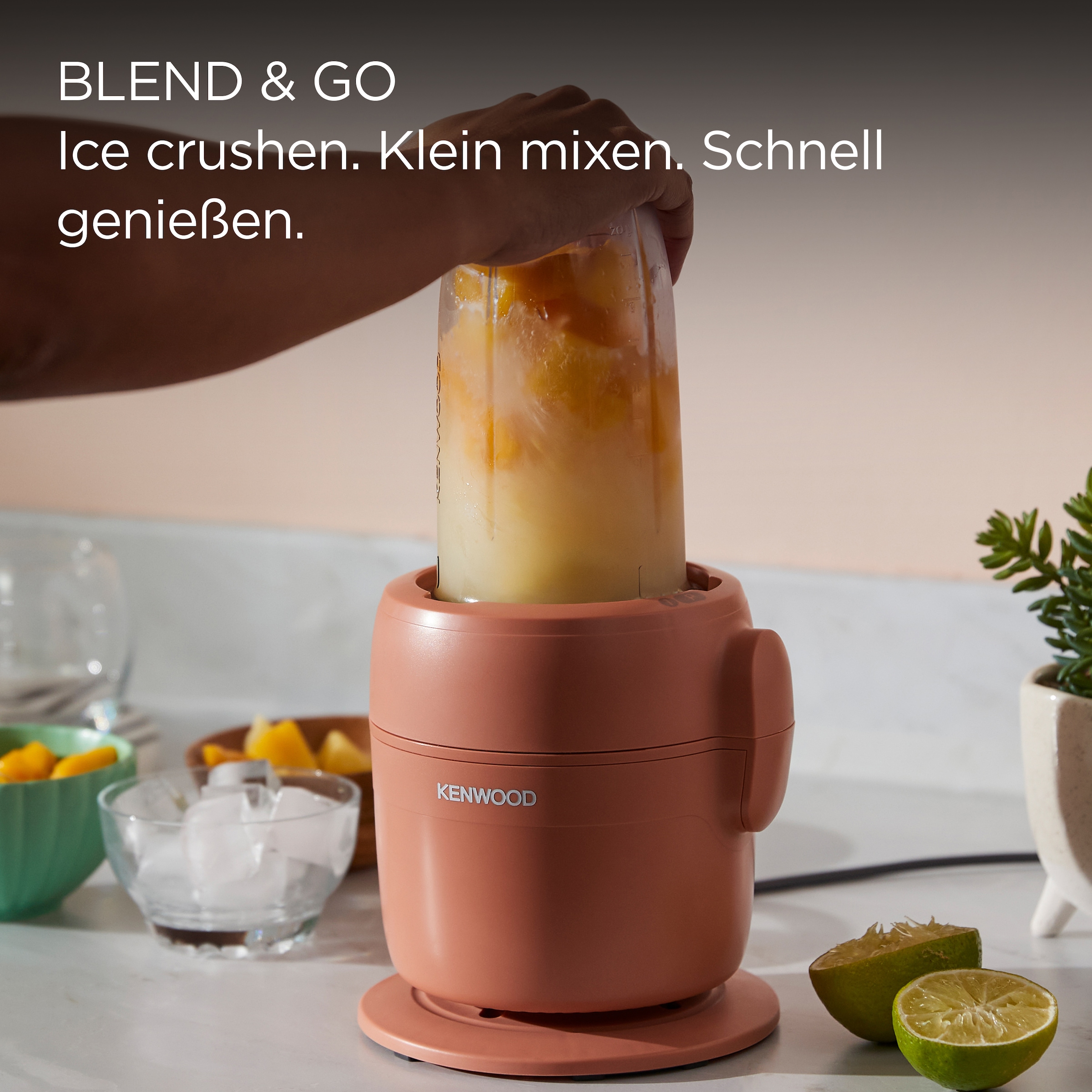 Kenwood Küchenmaschine »MultiPro Go FDP23.380GY« Für Smoothies, zum Schneiden, Reiben, Pürieren und  Teig Kneten