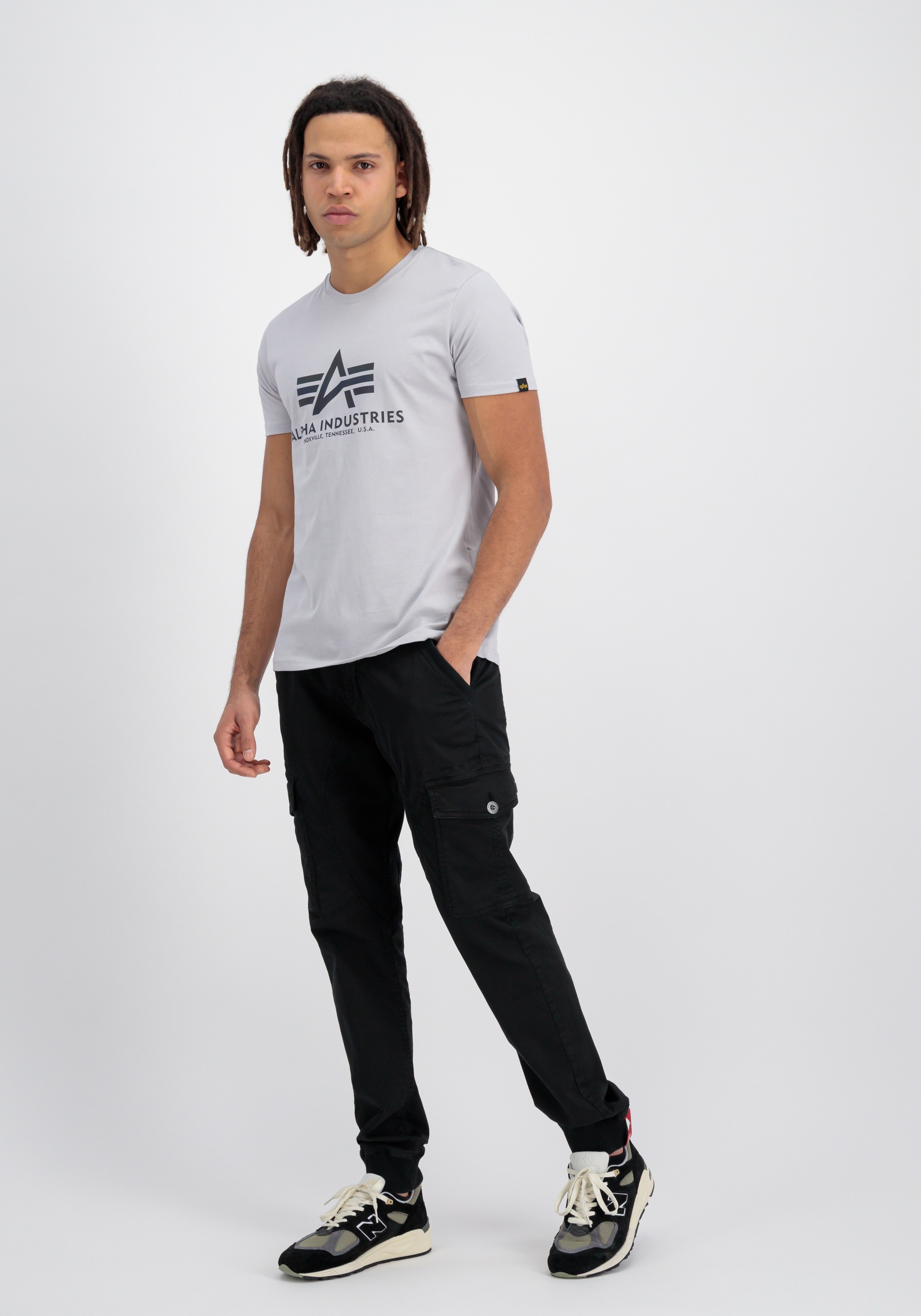 Alpha Industries T-Shirt »Alpha Industries Men - T-Shirts Basic T-Shirt BL Rainbow Ref.«