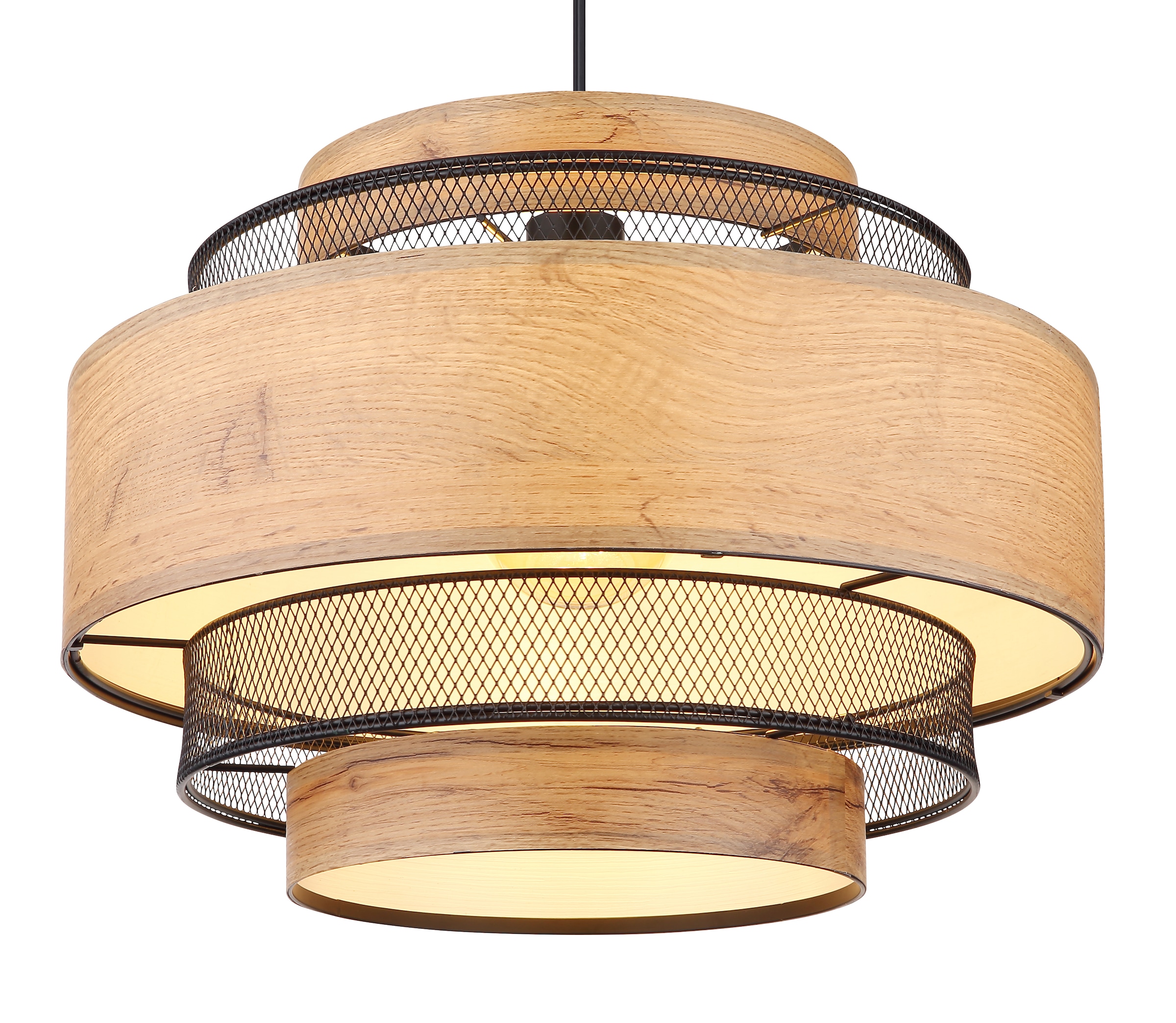 GLOBO LIGHTING Hängeleuchte »SOENI«, Leuchtmittel E27 | ohne Leuchtmittel, Hängelampe/Pendelleuchte/Esszimmer/Wohnzimmer/Esstisch