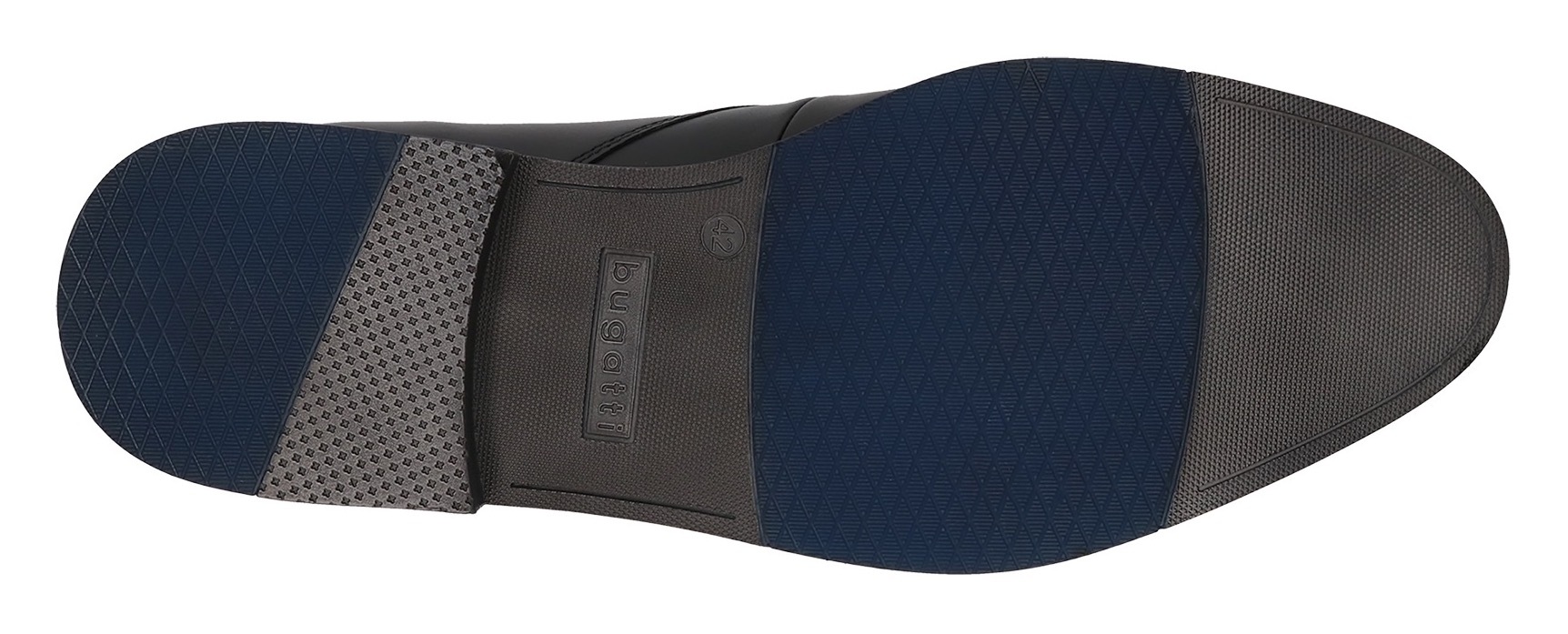 bugatti Schnürschuh, Businesschuh, Abendschuh, Festtagsschuh mit seitlichem Logoemblem