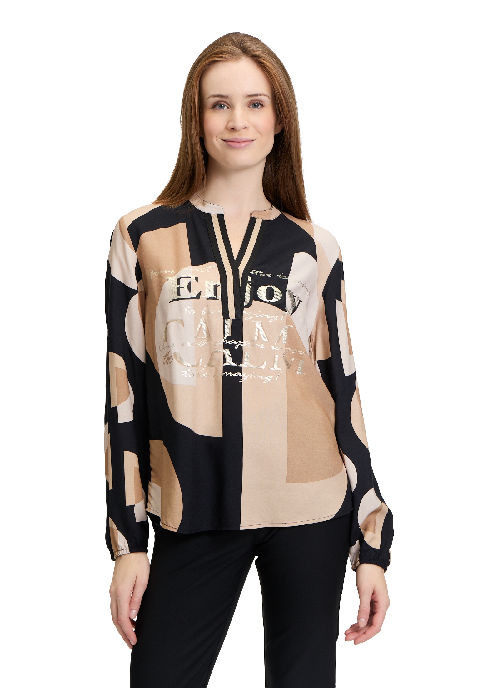 Betty Barclay Longbluse "Betty Barclay Damen Longbluse mit Stehkragen" günstig online kaufen