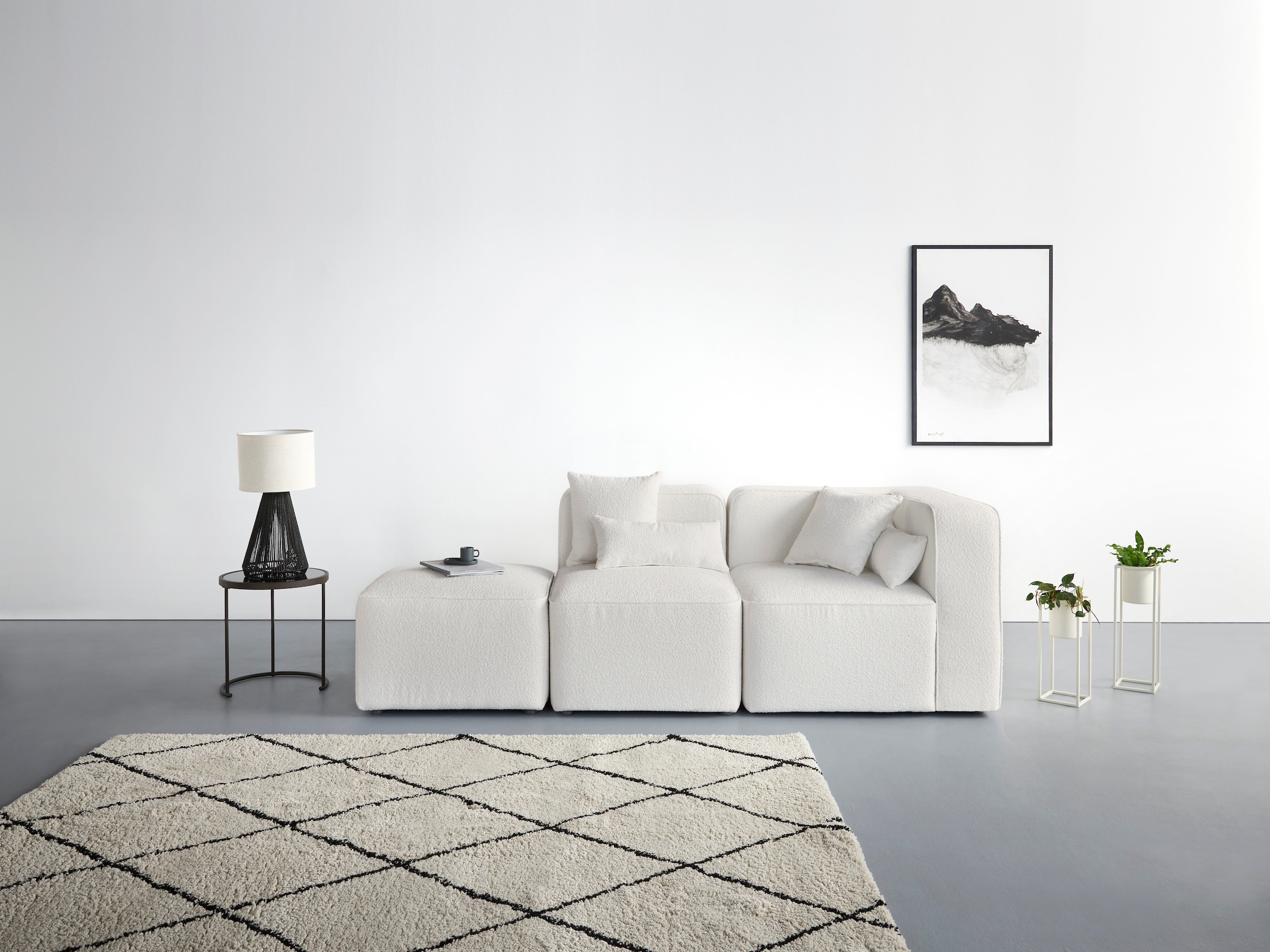 Home affaire 3-Sitzer "Sundstrup" Modulserie, individuelle Zusammenstellung günstig online kaufen