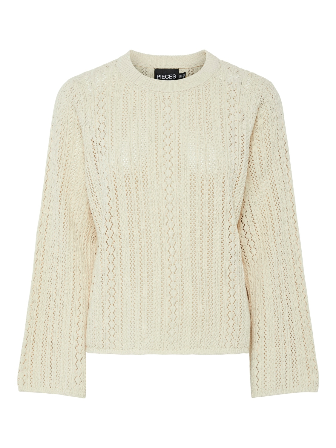 pieces Rundhalspullover "PCNUKA LS O-NECK KNIT NOOS BC" günstig online kaufen