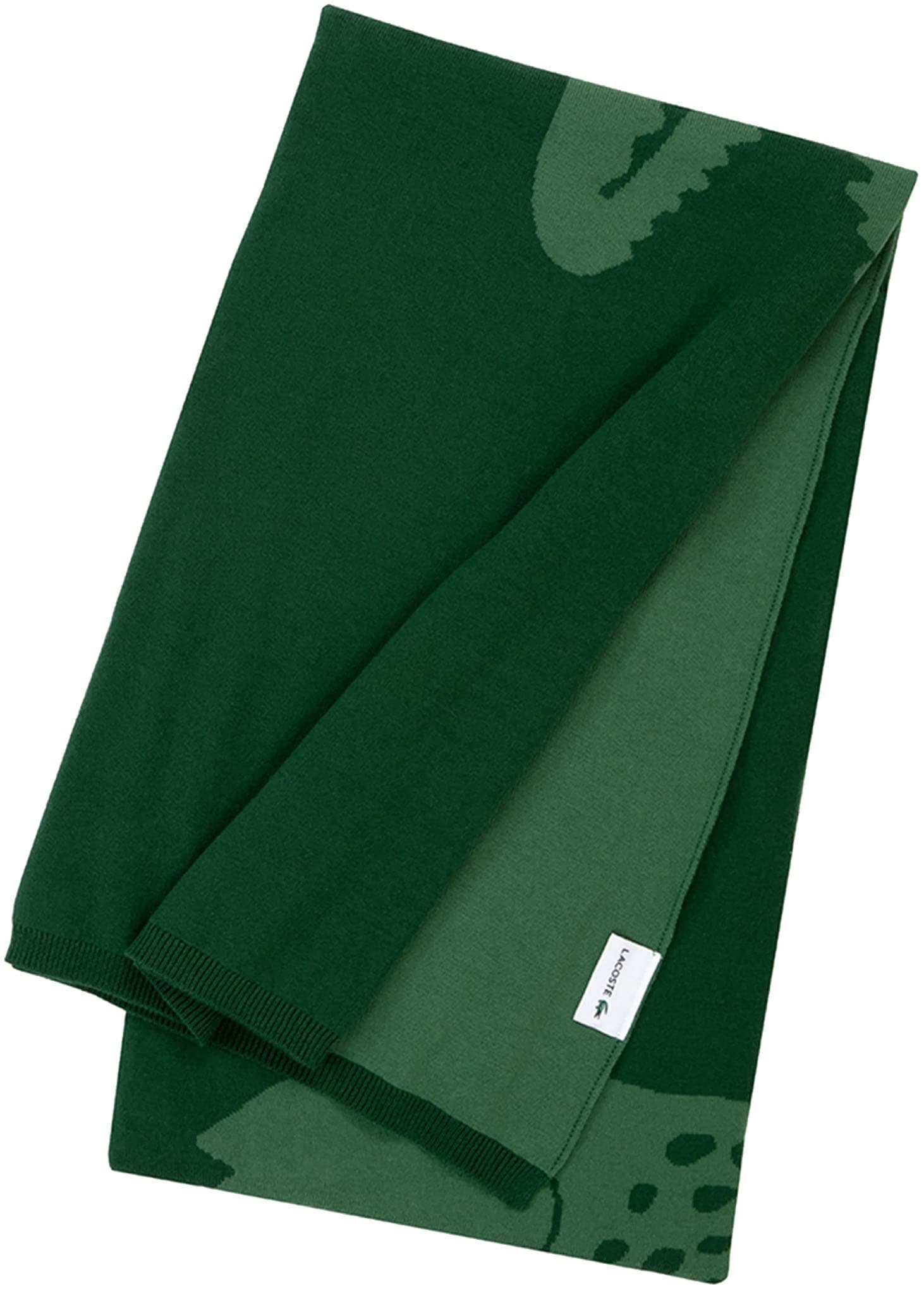 Lacoste Plaid »LREFLET« mit Label-Applikationen