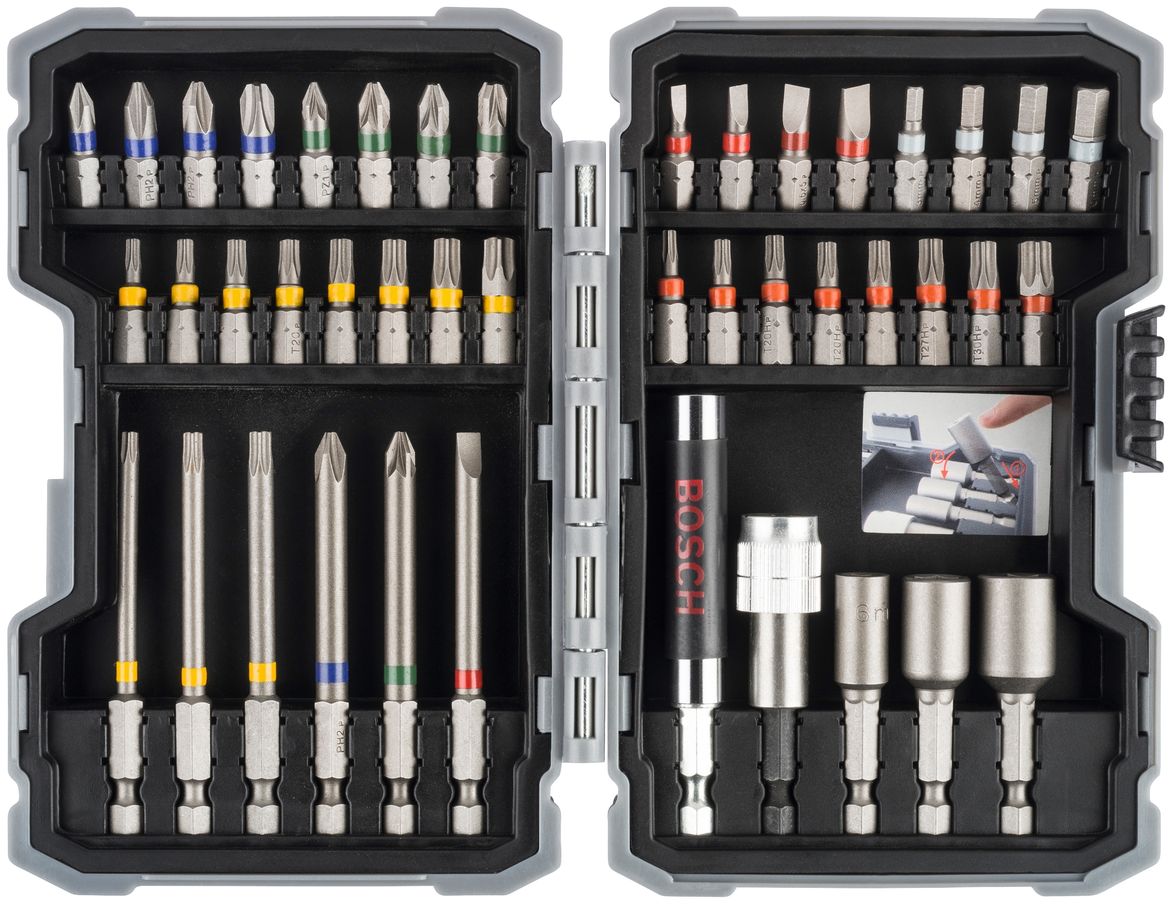 Bosch Professional Bit-Set, (43 St.)