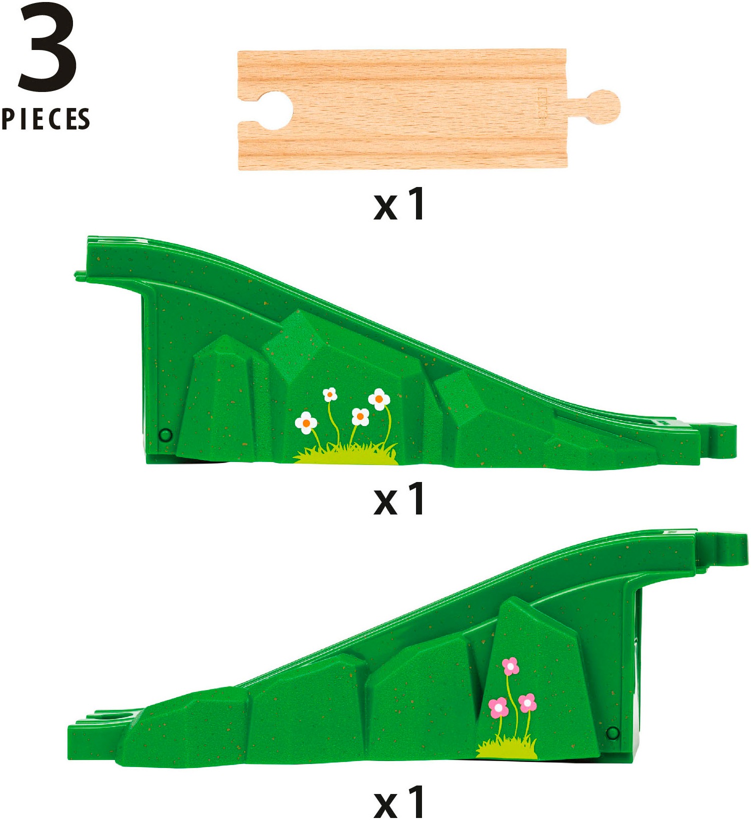 BRIO® Spielzeugeisenbahn-Brücke »Modulare Brücke«, Made in Europe; FSC® - schützt Wald - weltweit