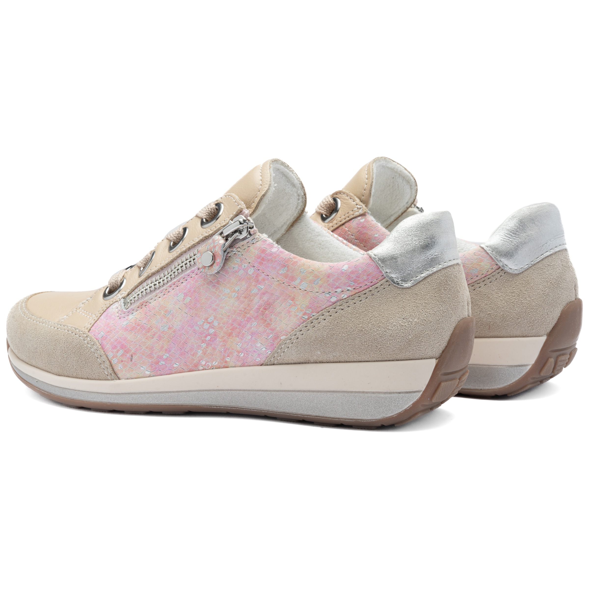 Thumbnail - Ara Keilsneaker "OSAKA", Freizeitschuh, Halbschuh, Schnürer in Komfortweite H (= sehr weit)