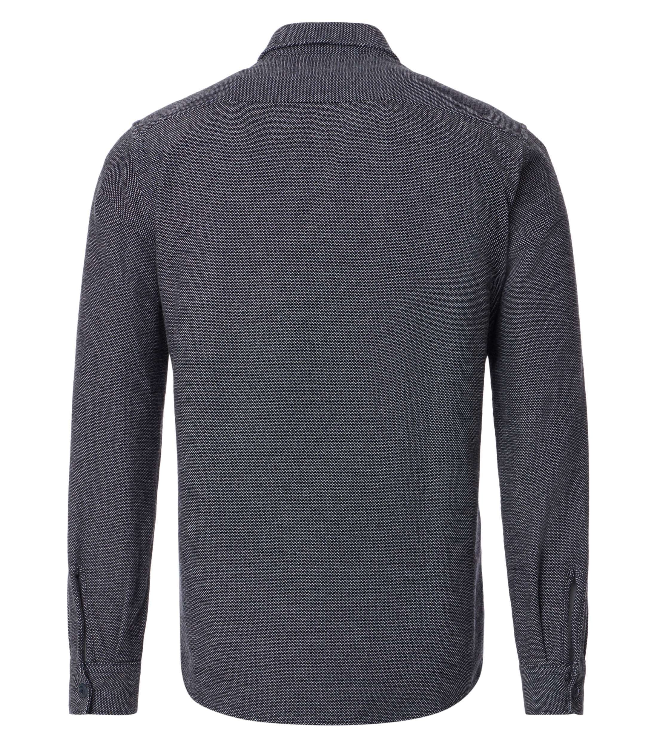 CASAMODA Langarmhemd »CASAMODA Hemdjacke uni«