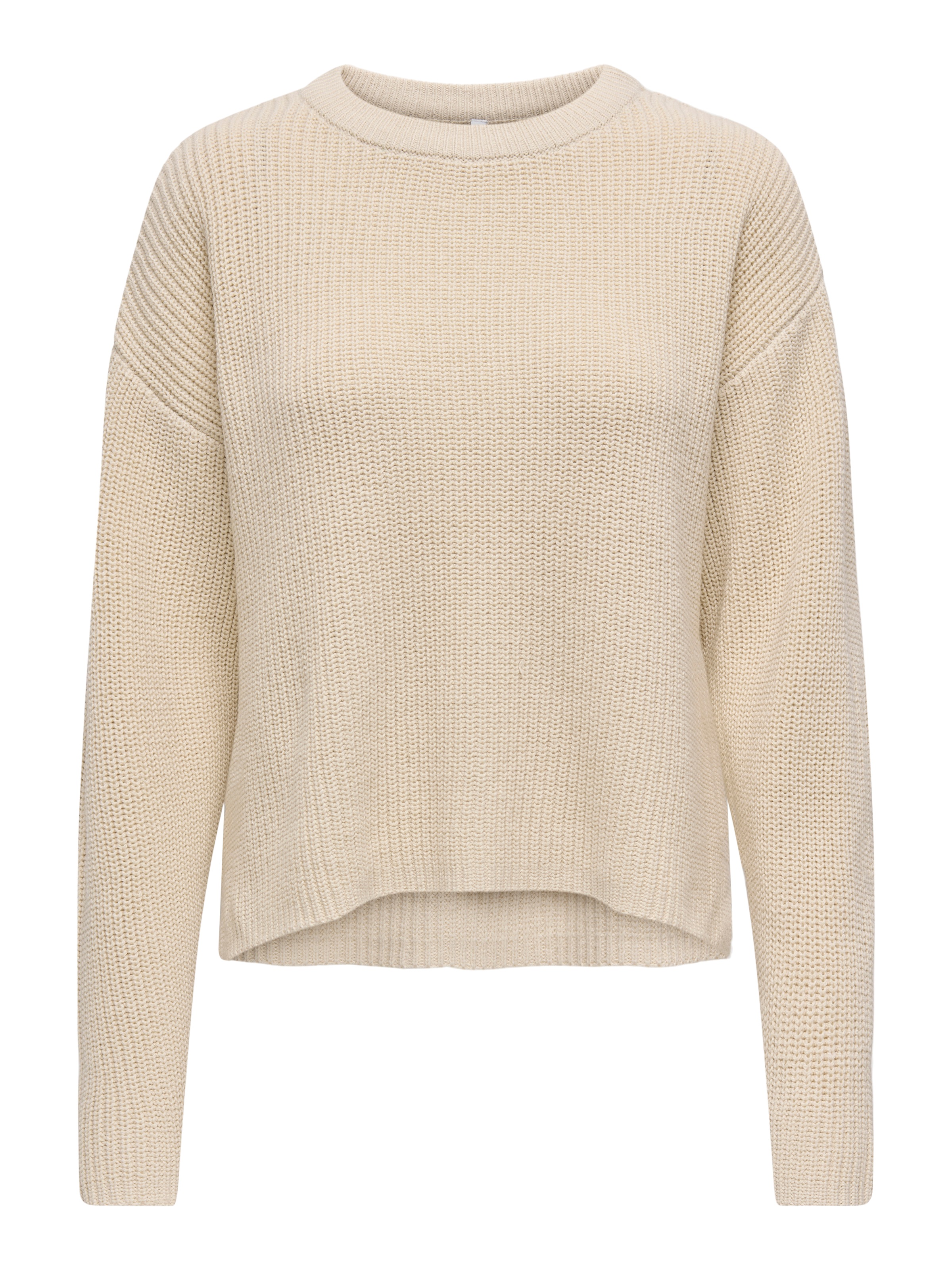 ONLY Rundhalspullover »ONLLUNA LS O-NECK PULLOVER KNT NCA«