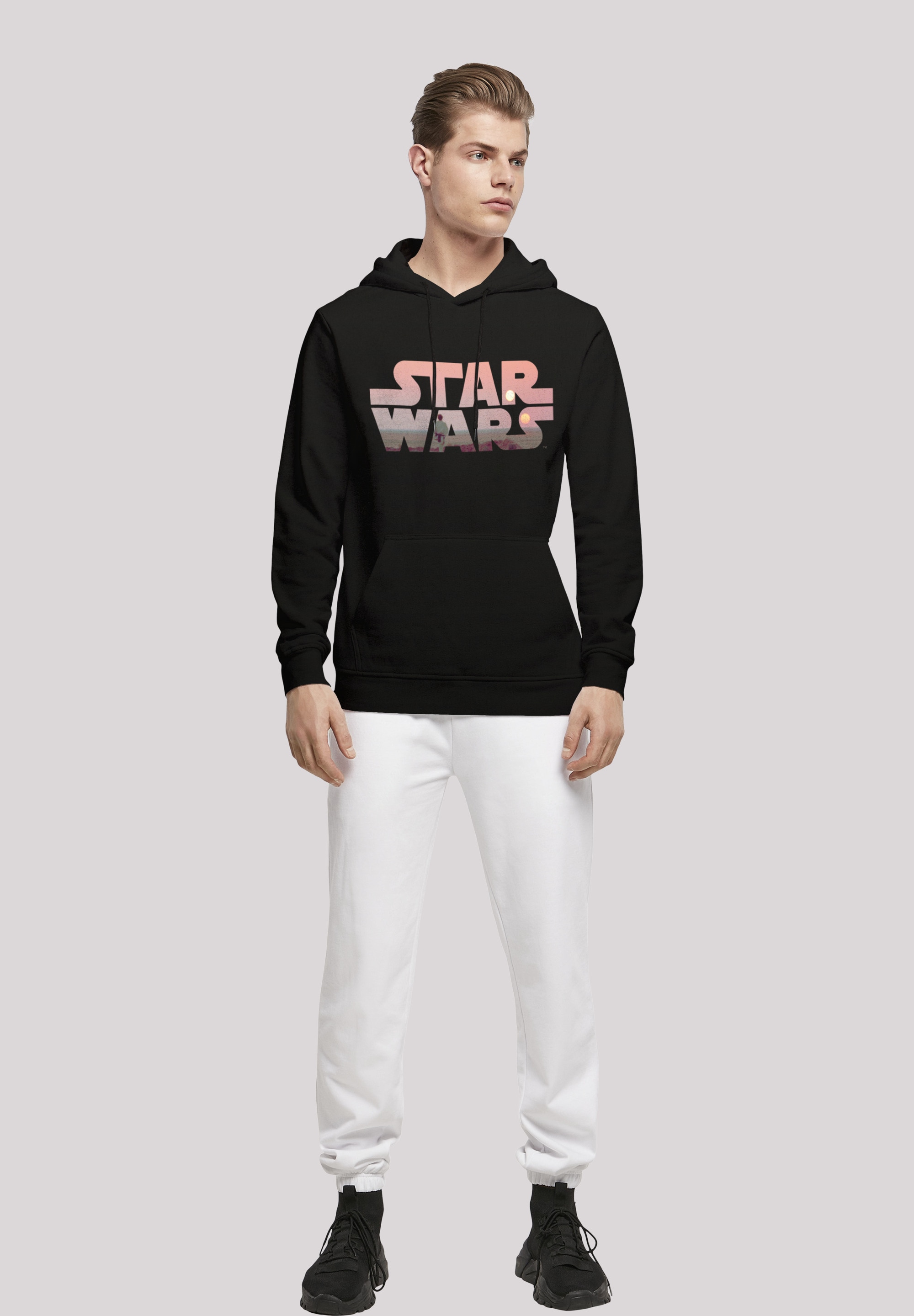 F4NT4STIC Kapuzenpullover »Star Wars Tatooine Logo«, Print