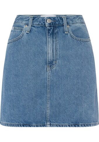 Calvin Klein Jeans Jeansrock, mit authentischer Bluedenim-Waschung kaufen